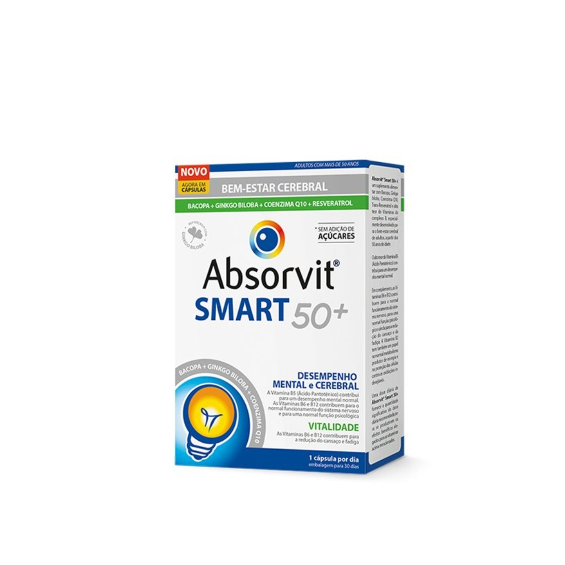 Absorvit Smart50+ 30 Cápsulas