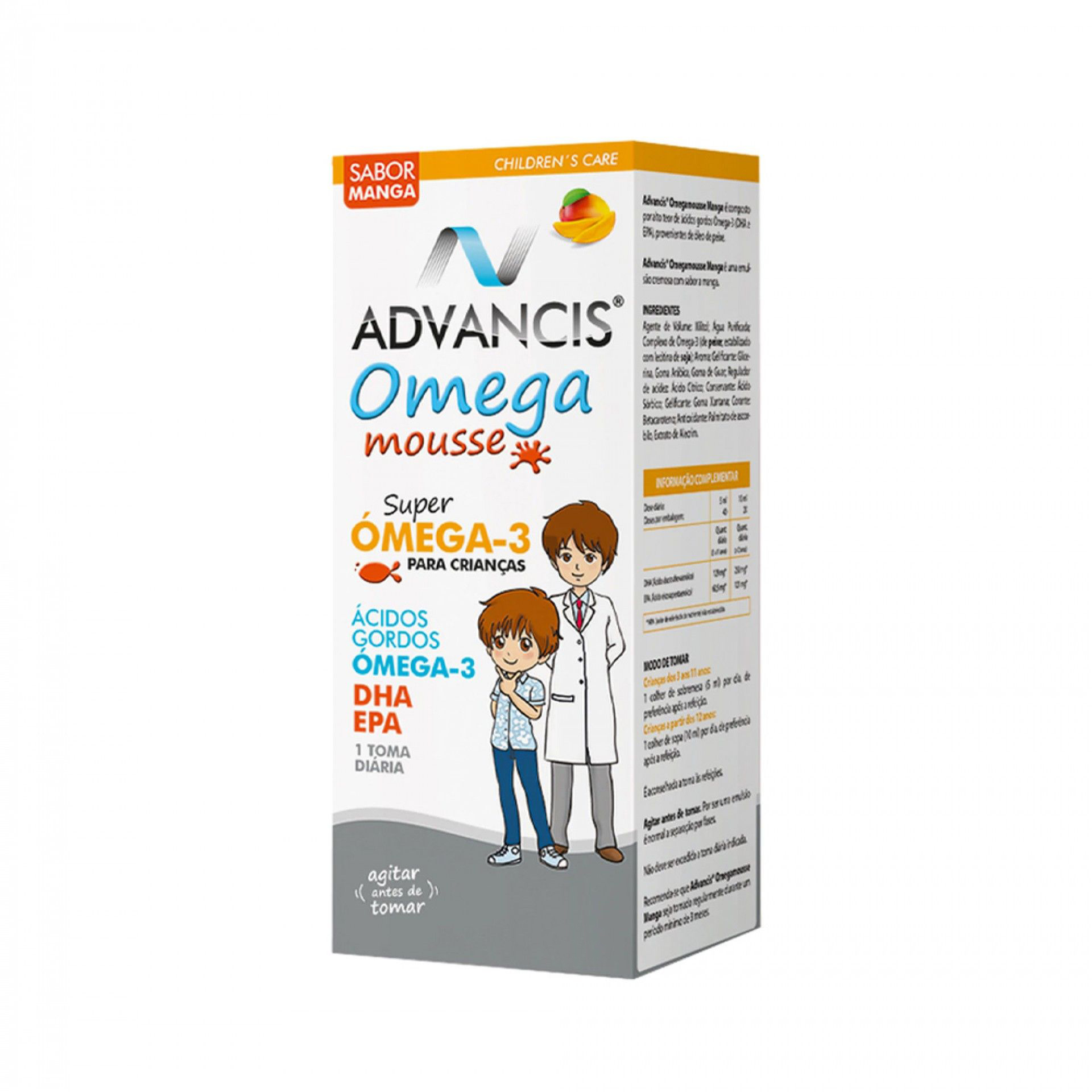 Advancis Omega Mousse Manga 100ml