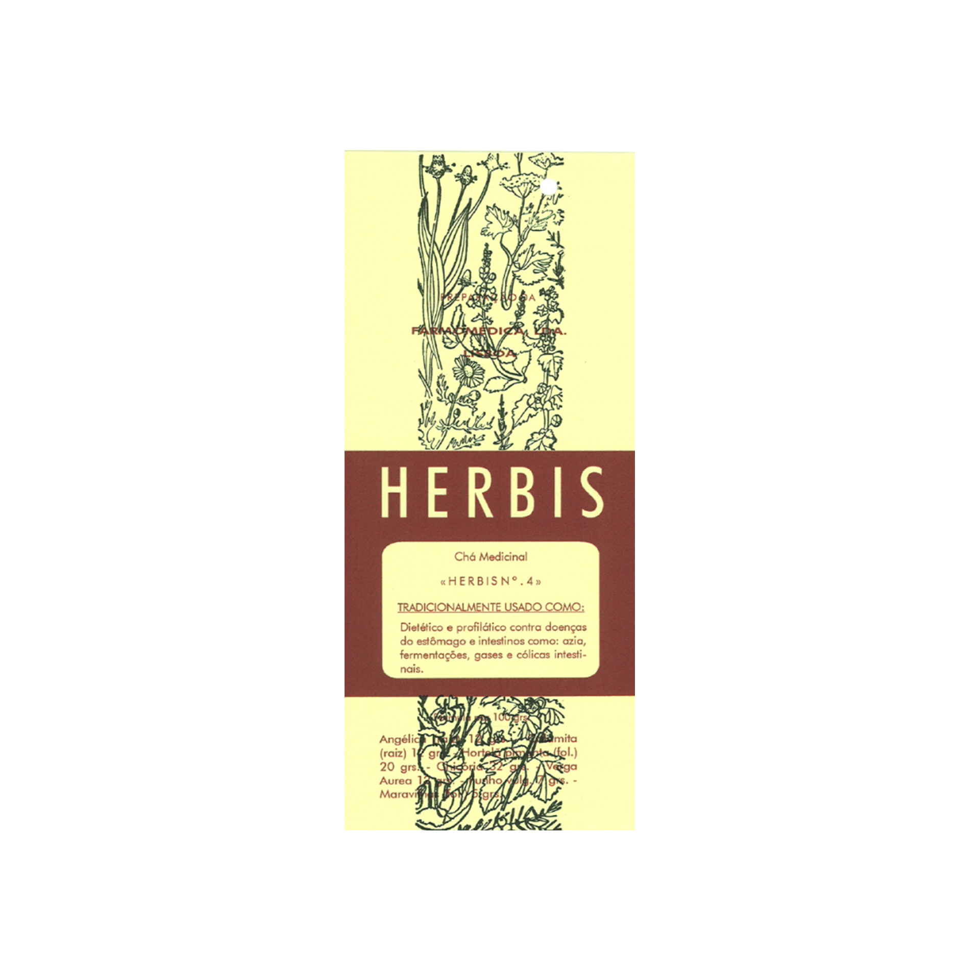 Herbis Chá N4 100g
