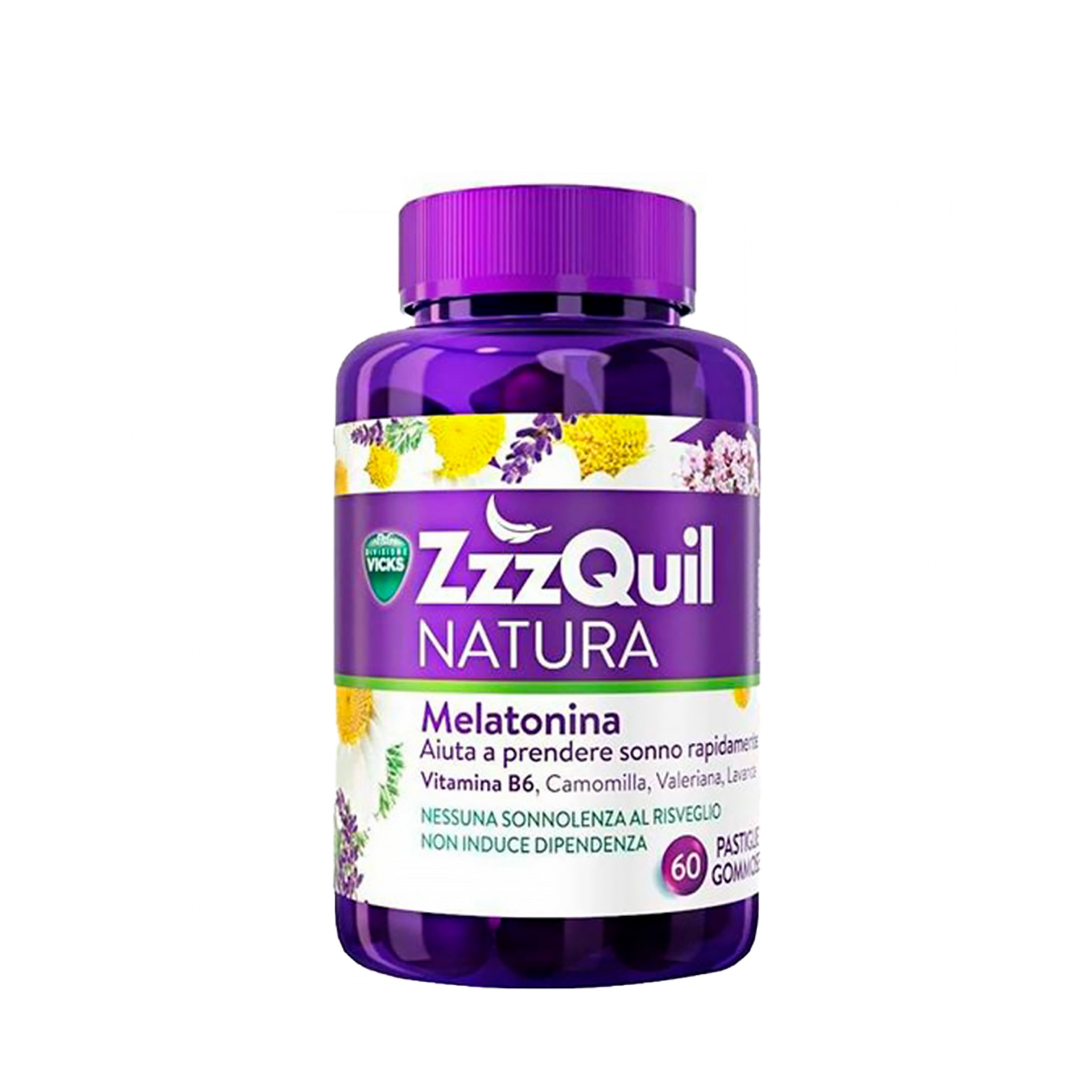 Zzzquil Natura Gomas Melatonina 60 Unidades