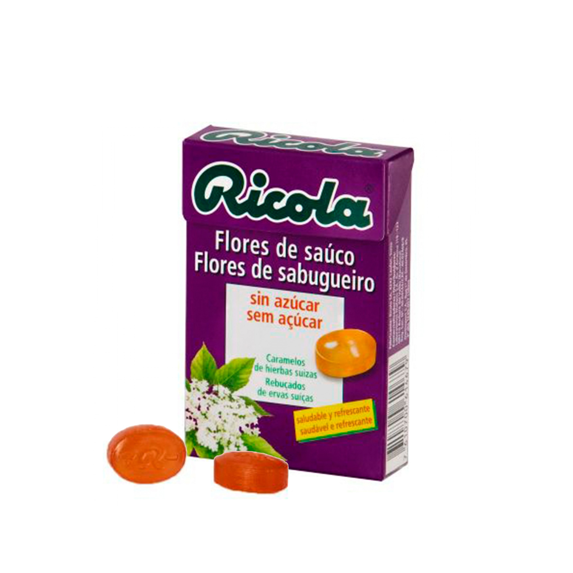 Ricola Flores de Sabugueiro 50g