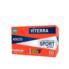 Viterra Sport Adulto Multivitamínico 60 Comprimidos