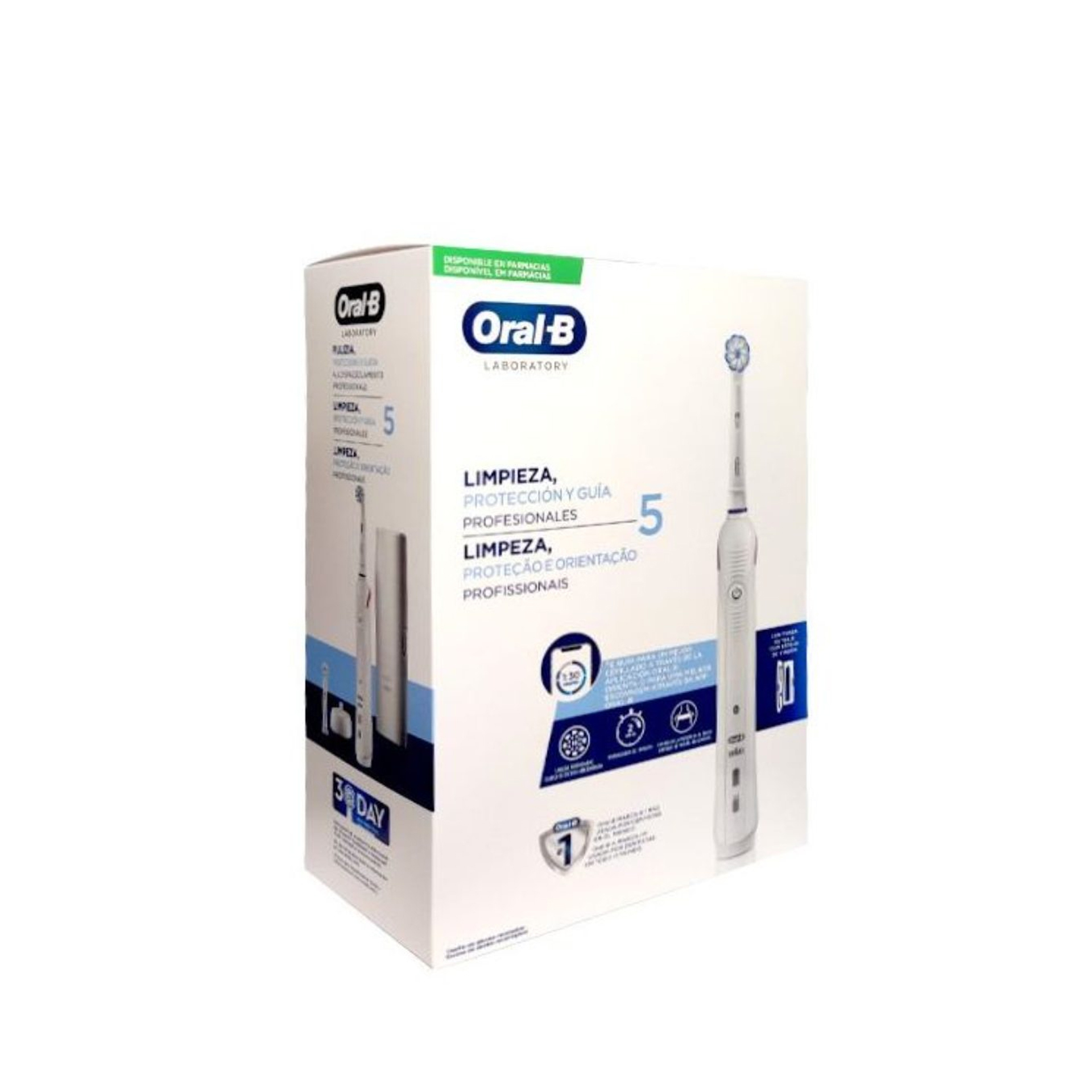 Oral-B Pro 5 Escova Elétrica Limpeza, Proteção e Orientação
