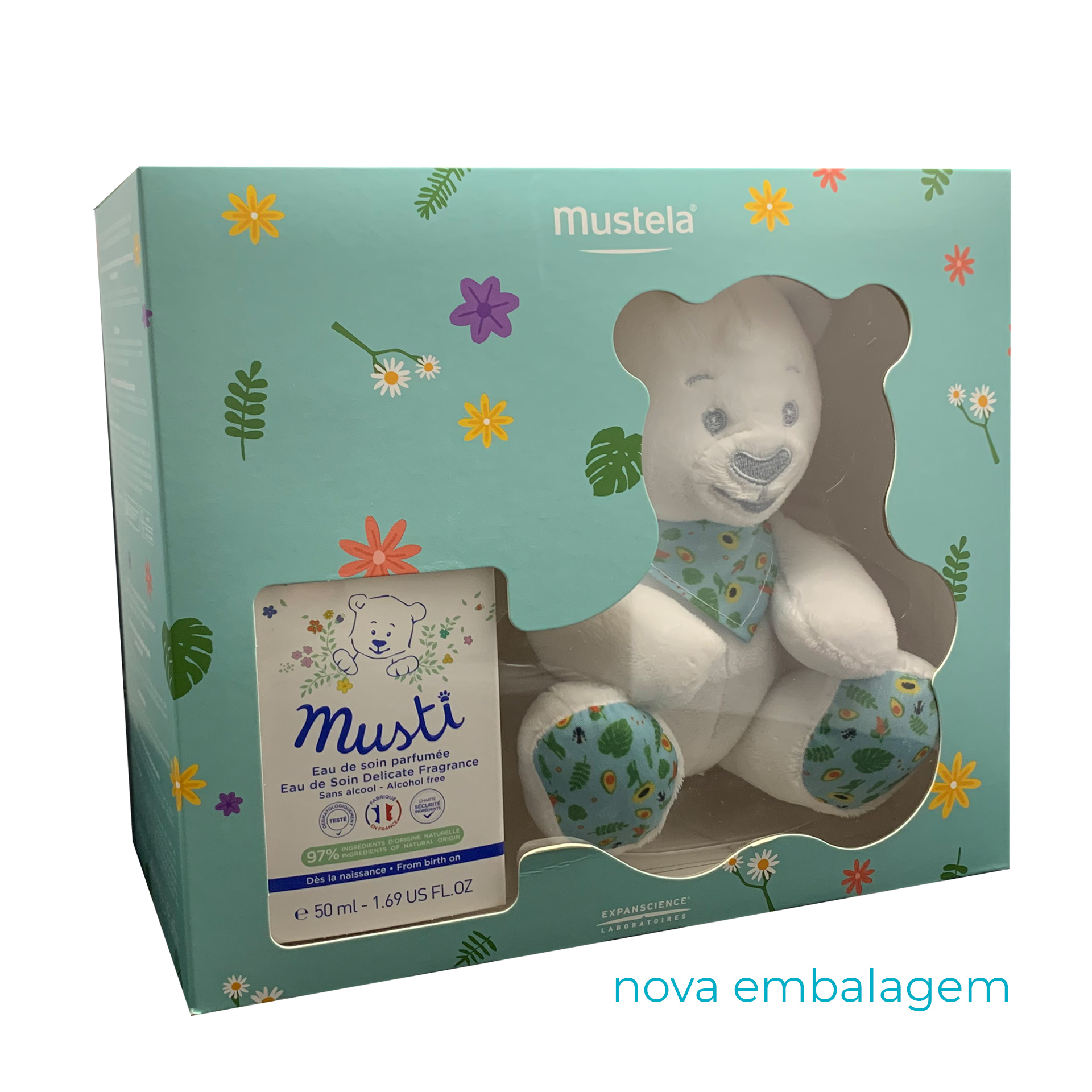 Mustela Musti Eau de Soin + Urso Estrelinhas 50ml