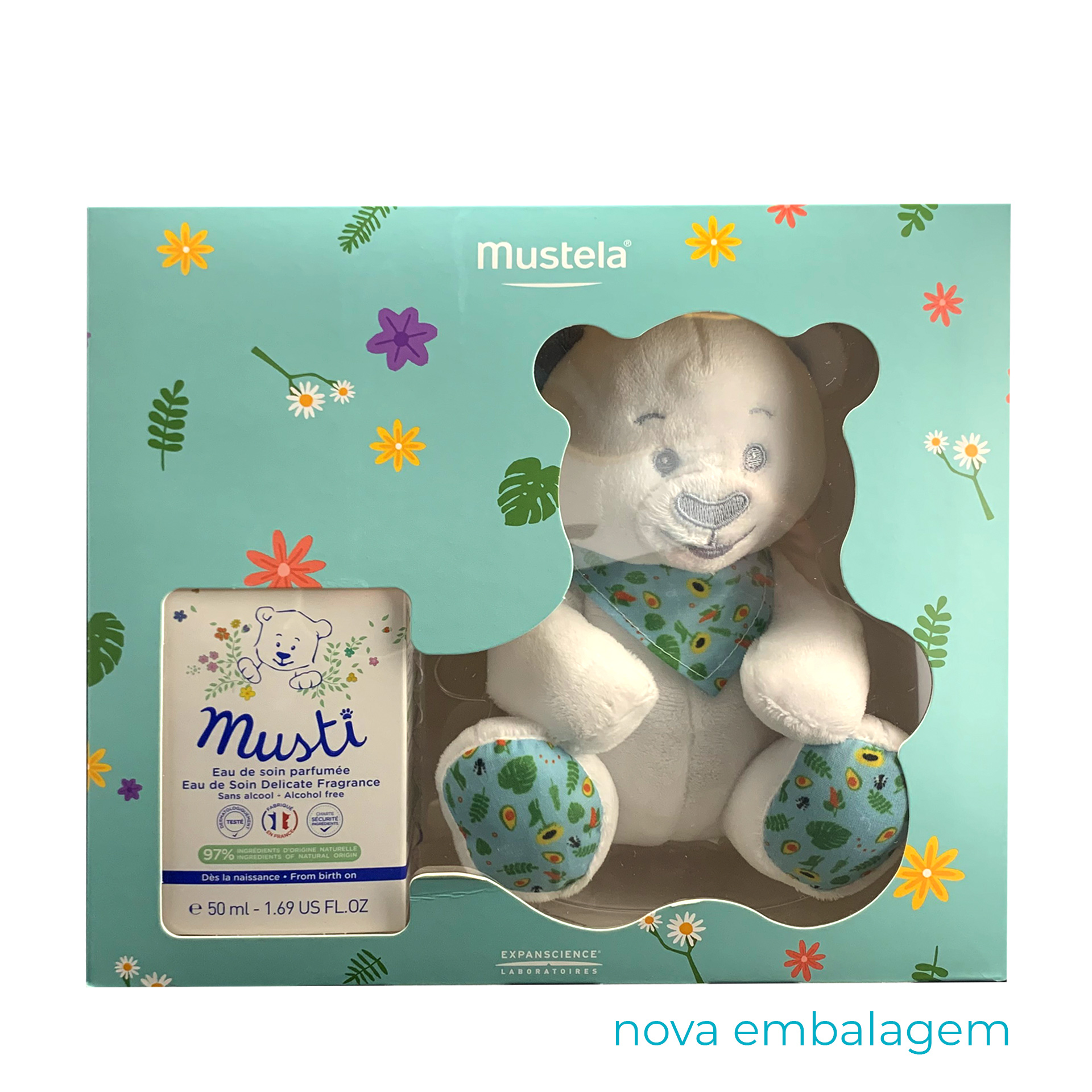 Mustela Musti Eau de Soin + Urso Estrelinhas 50ml