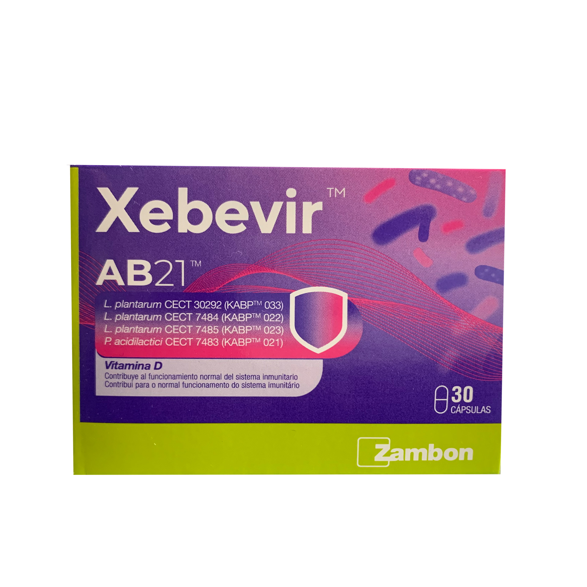 Xebevir Ab21 30 Cápsulas