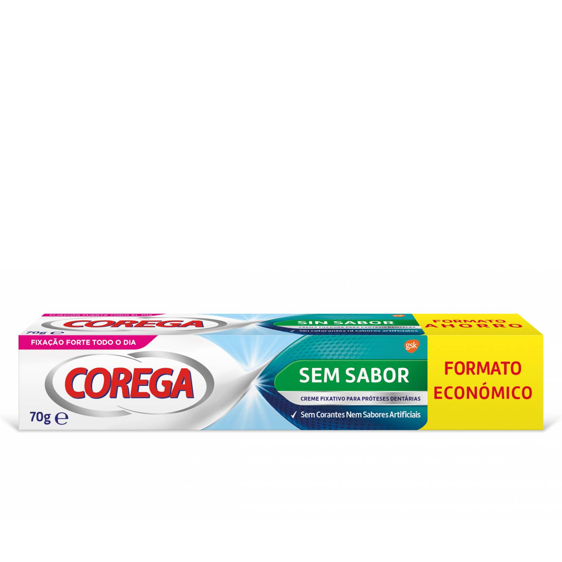 Corega Creme Fixador de Prótese Sem Sabor 70g