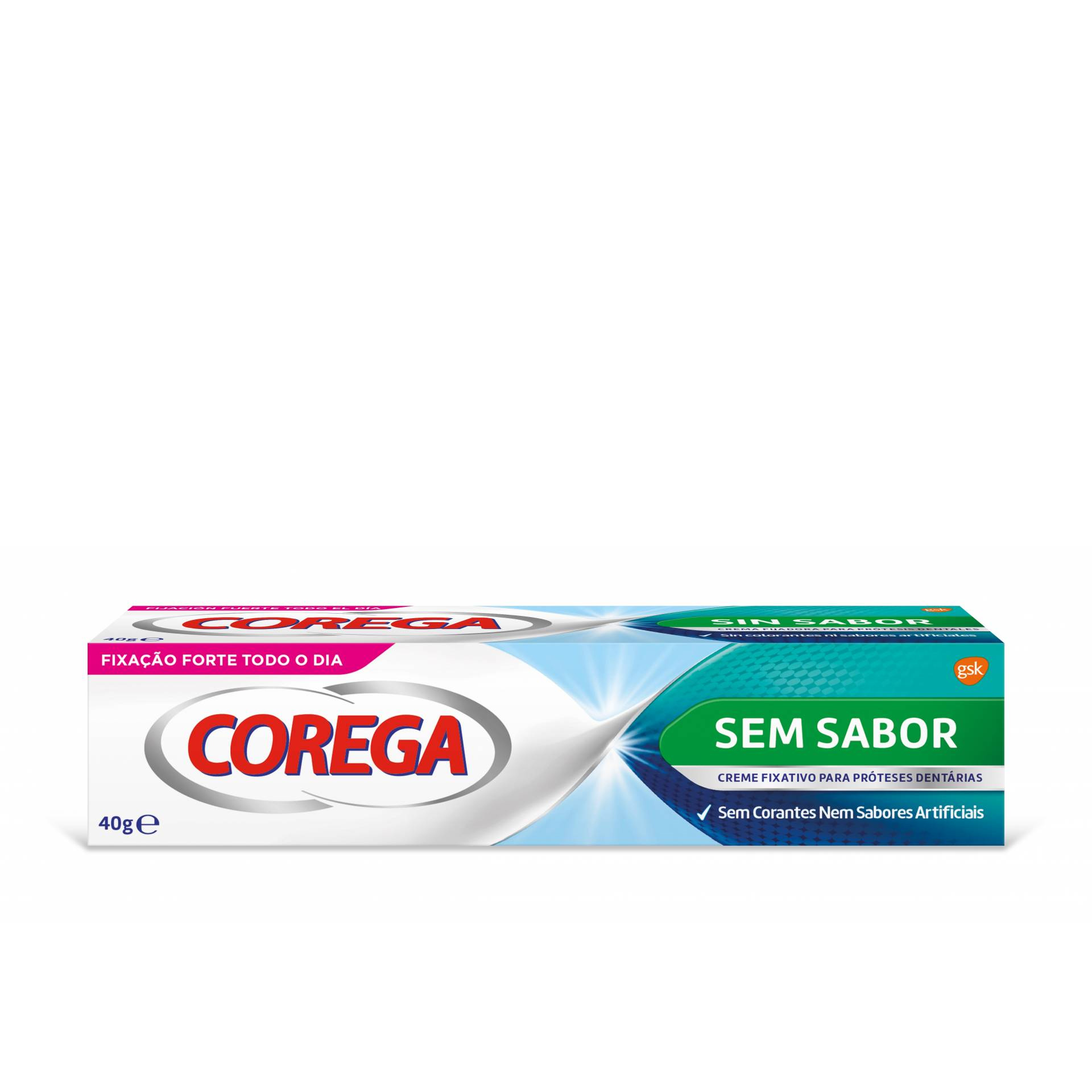 Corega Creme Fixador de Prótese Sem Sabor 40g