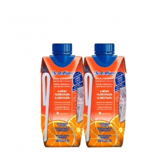 Bi-Oralsuero Soluo Oral 330ml X2 Laranja