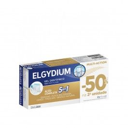 Elgydium Gel Dentes Multi Action 2x75ml