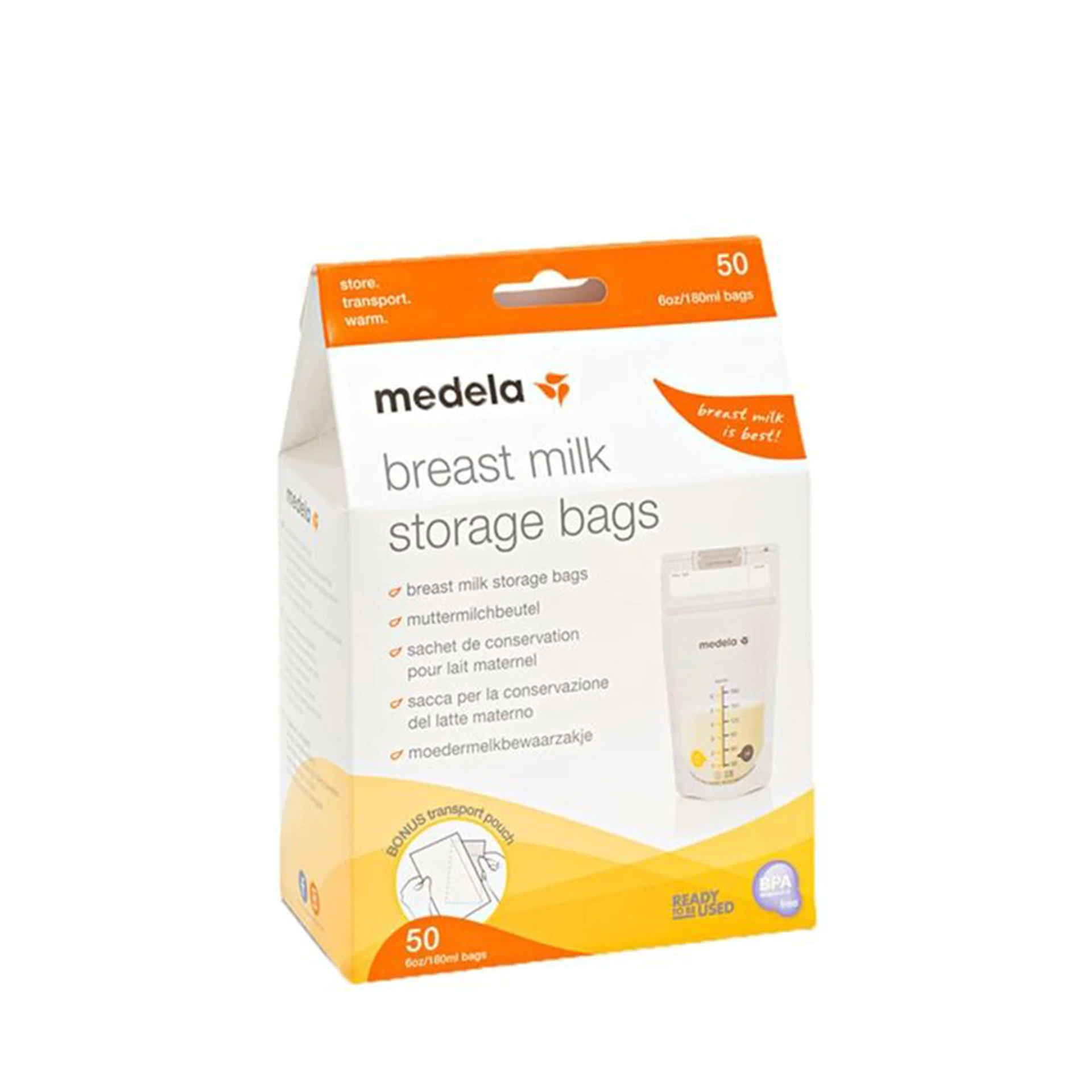 Medela Saco Conservação Leite Materno 180mlx50un