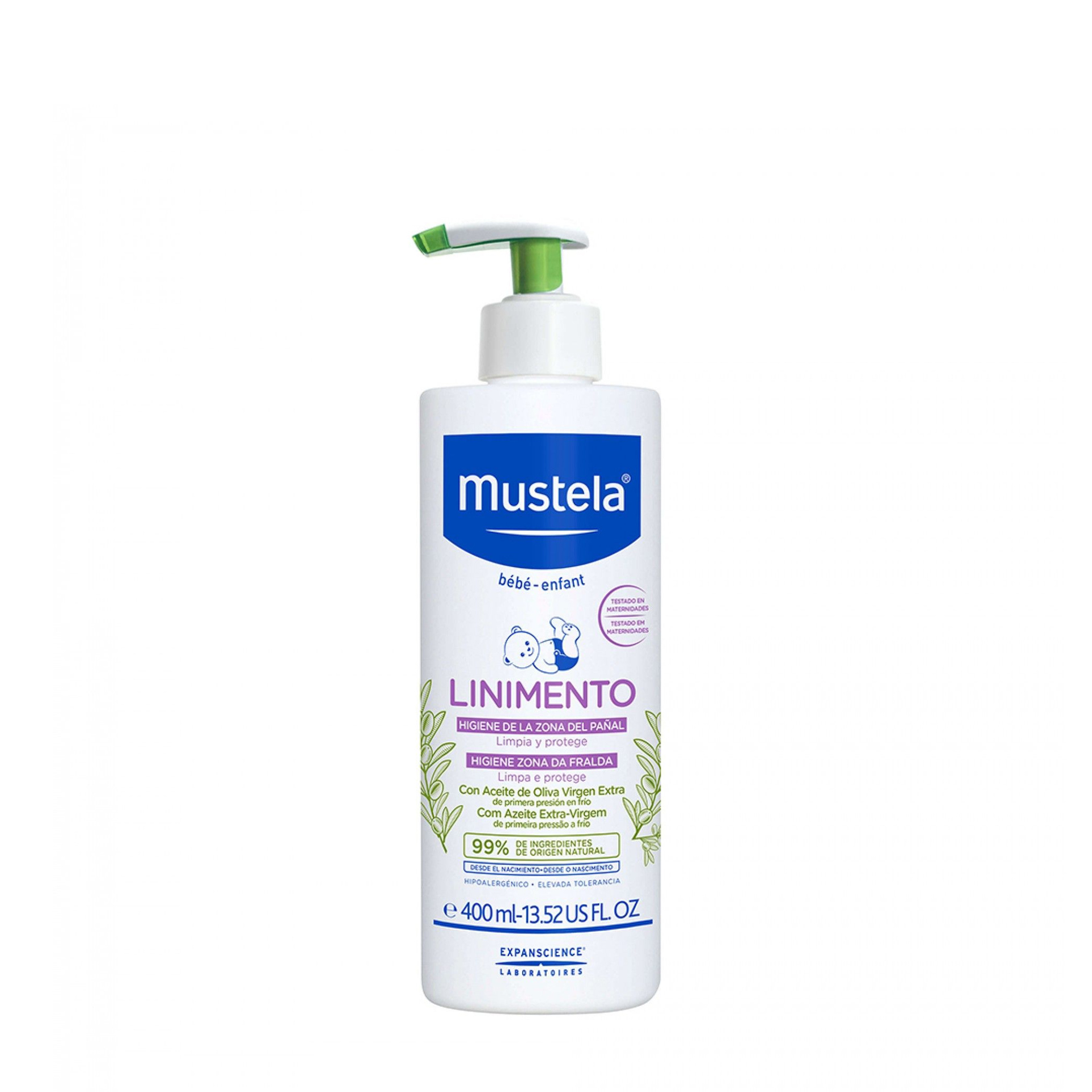 Mustela Linimento Higiene Zona da Fralda 400ml