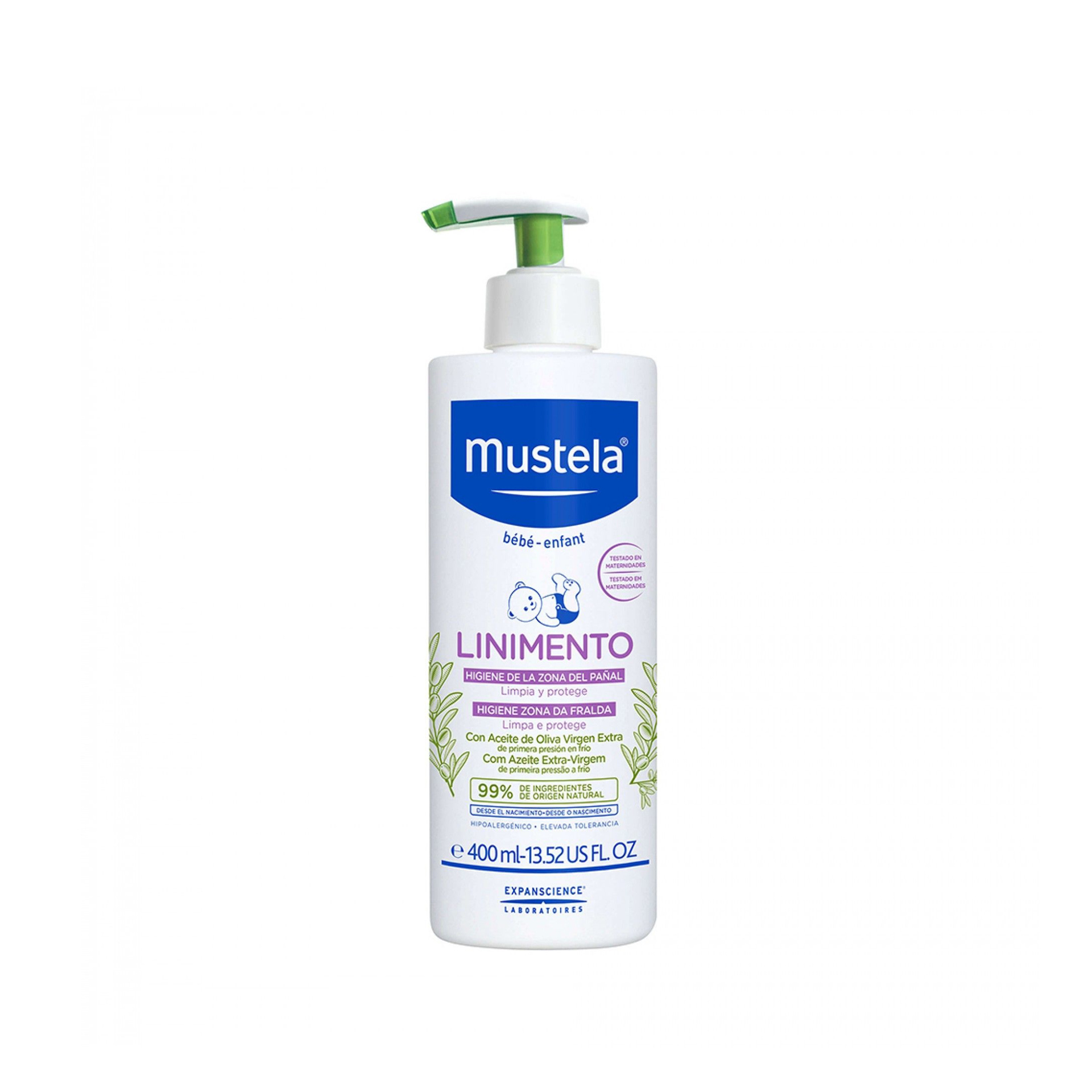 Mustela Linimento Higiene Zona da Fralda 400ml