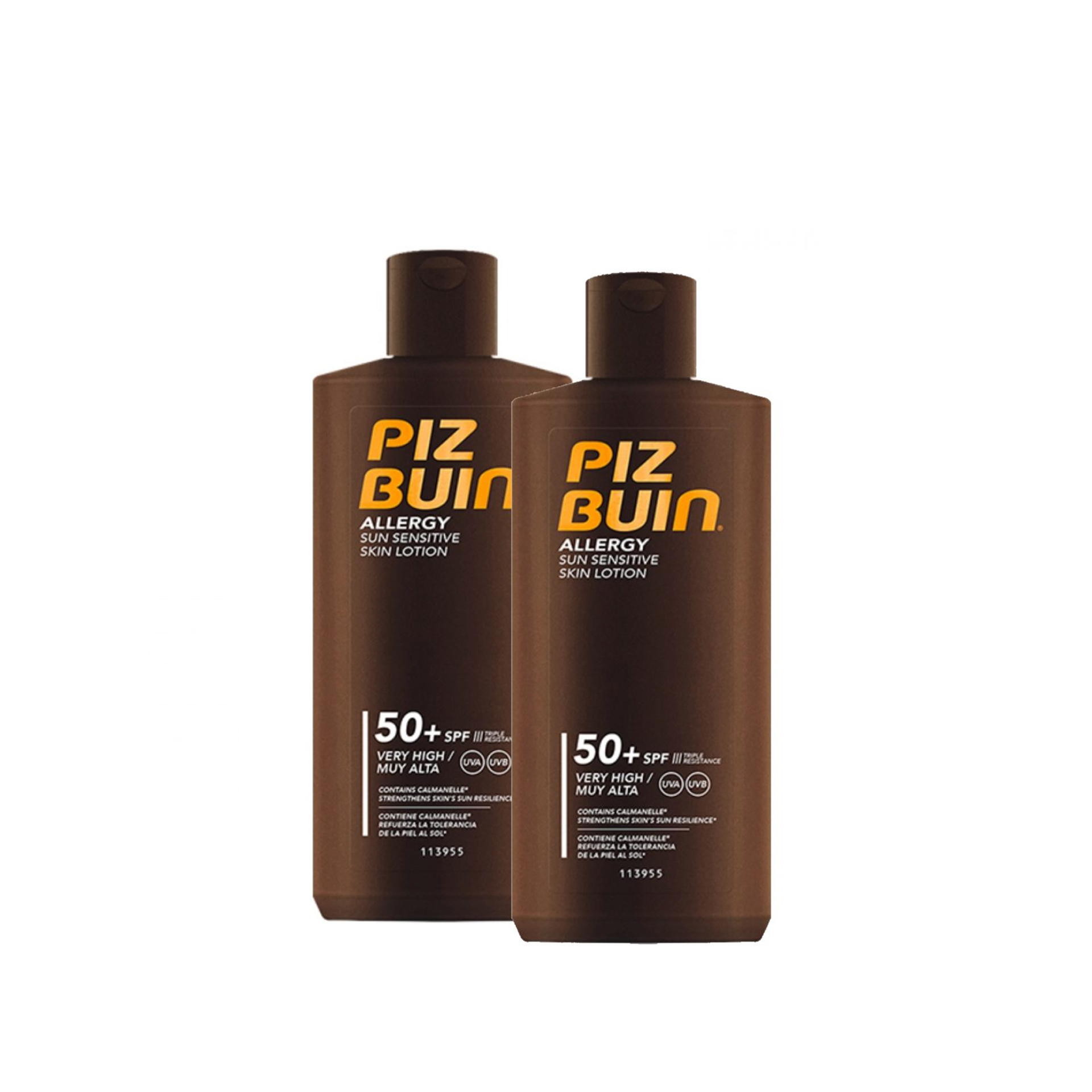 Piz Buin Allergy Loção SPF50+ 2x200ml