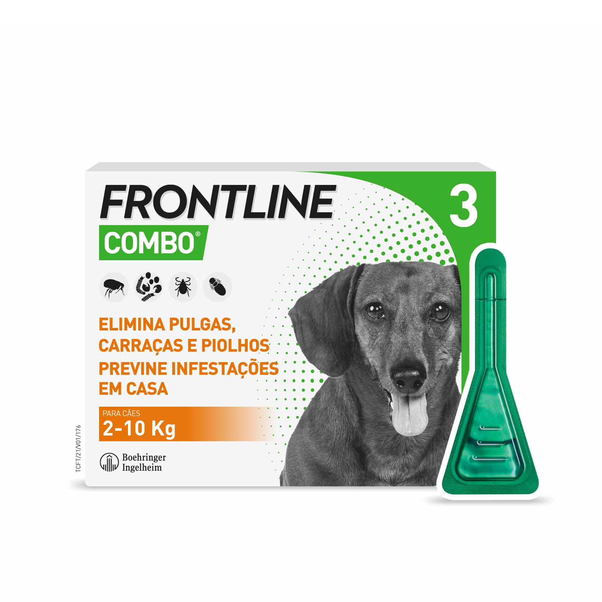 Frontline Combo Cão 2-10Kg 3 Pipetas