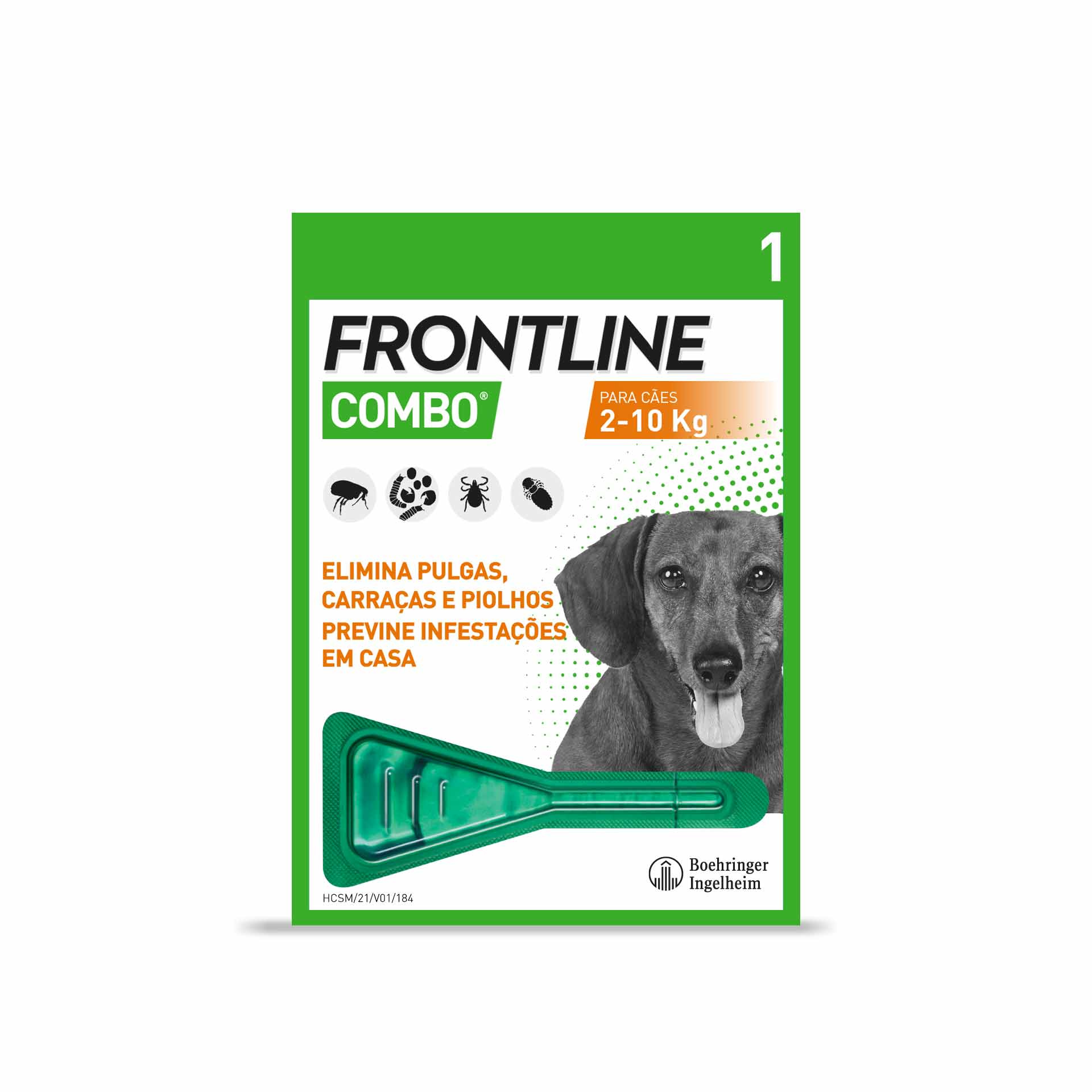 Frontline Combo Cão 2-10Kg 1 Pipeta