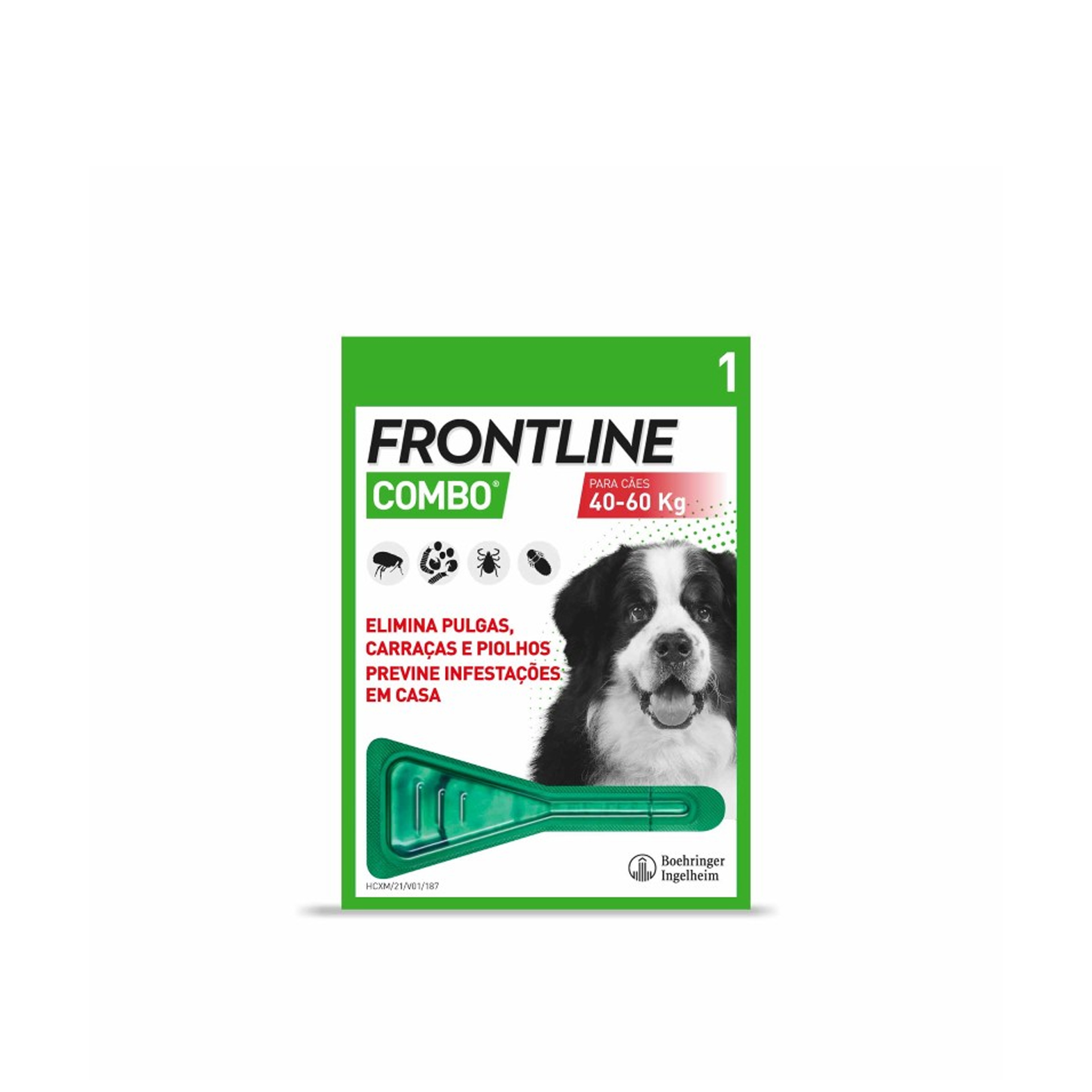 Frontline Combo Cão +40kg 1 Pipeta
