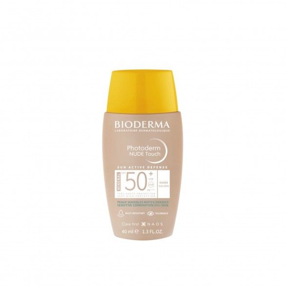 Bioderma Photoderm Nude Touch Tom Dourado SPF50+ 40ml