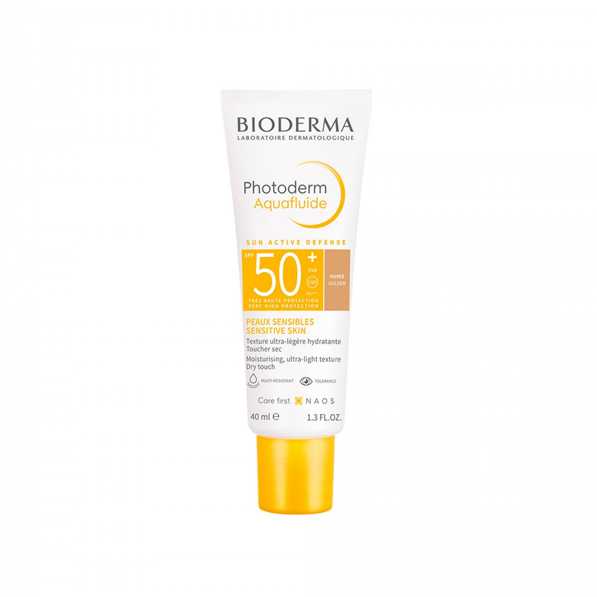 Bioderma Photoderm Aquafluide SPF50+ Tom Dourado 40ml