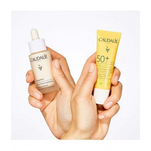 Caudalie Coffret Vinoperfect Srum Antimanchas 30ml + Protetor Solar SPF50+ 20ml