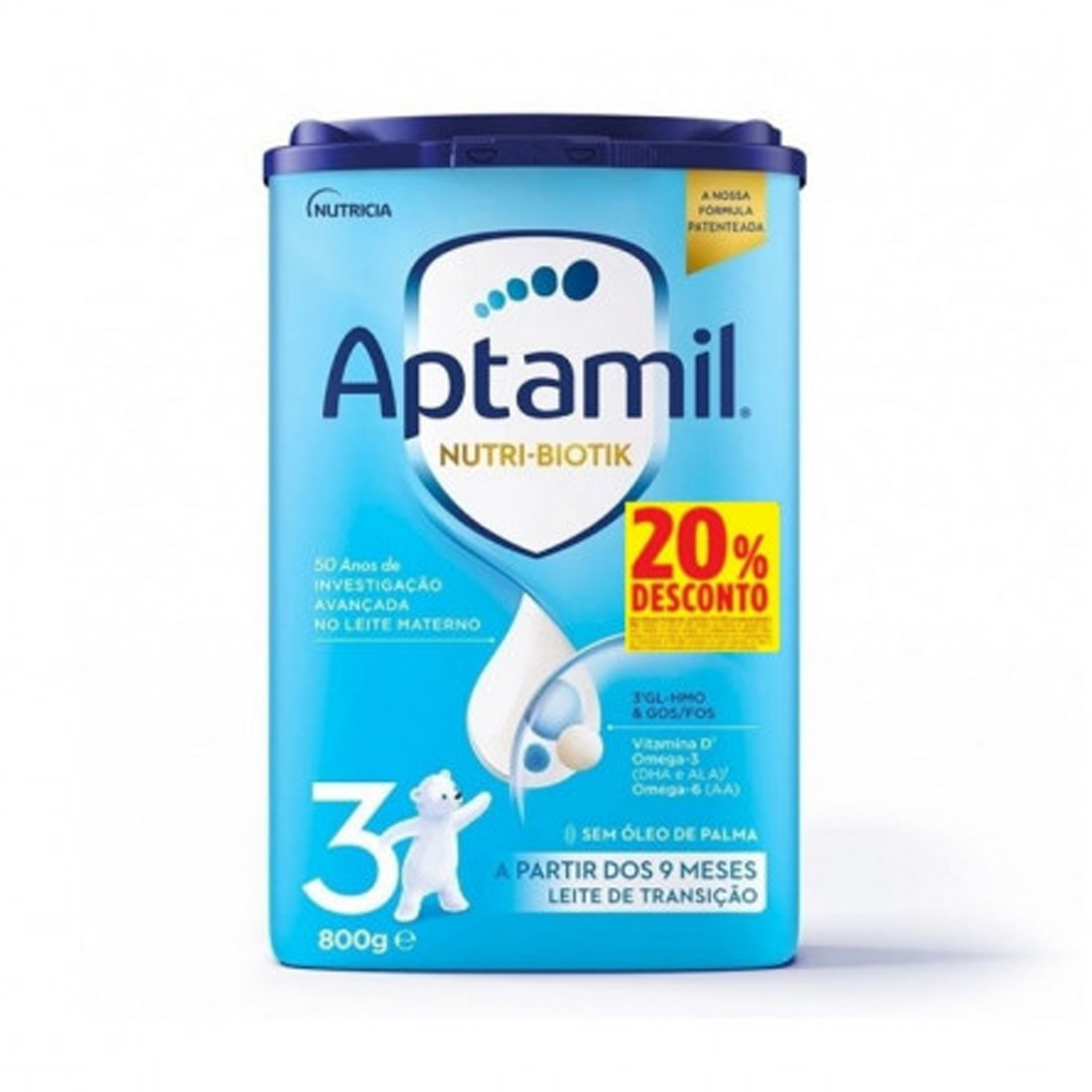 Aptamil Nutri-Biotik 3 800g Desconto 20%