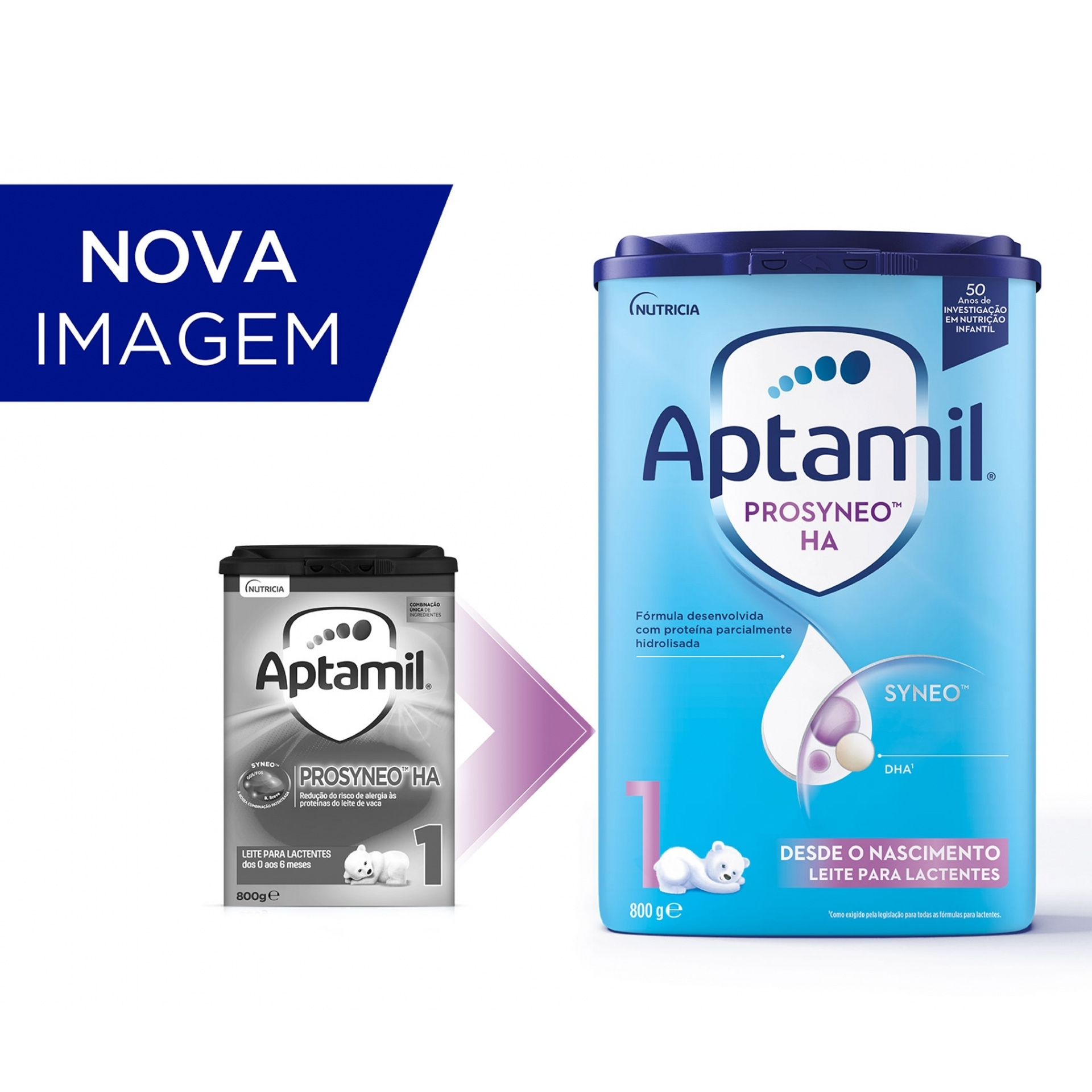 Aptamil Prosyneo HA 1 Leite Lactentes 800g
