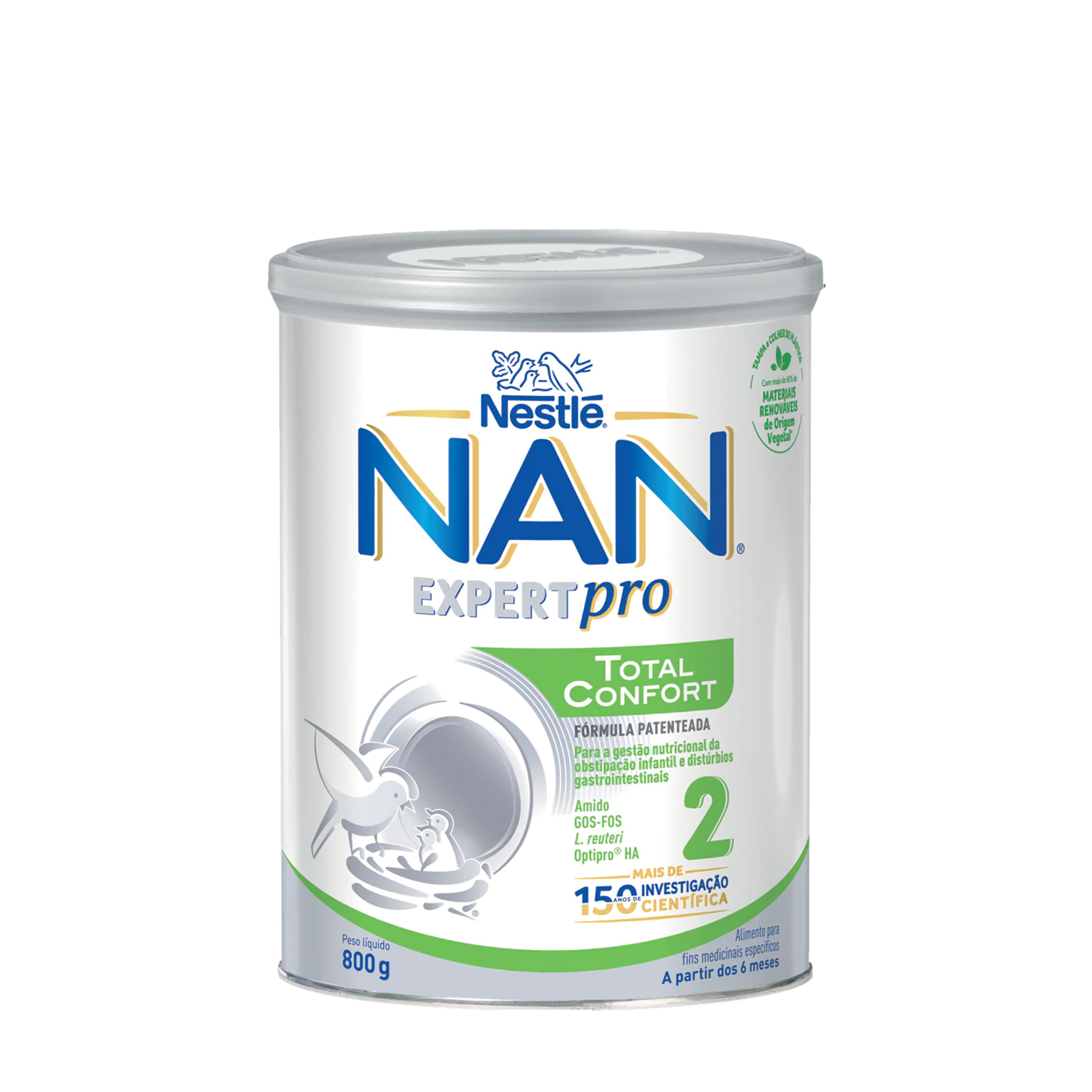 NAN Confort 2 Leite +6M 800g
