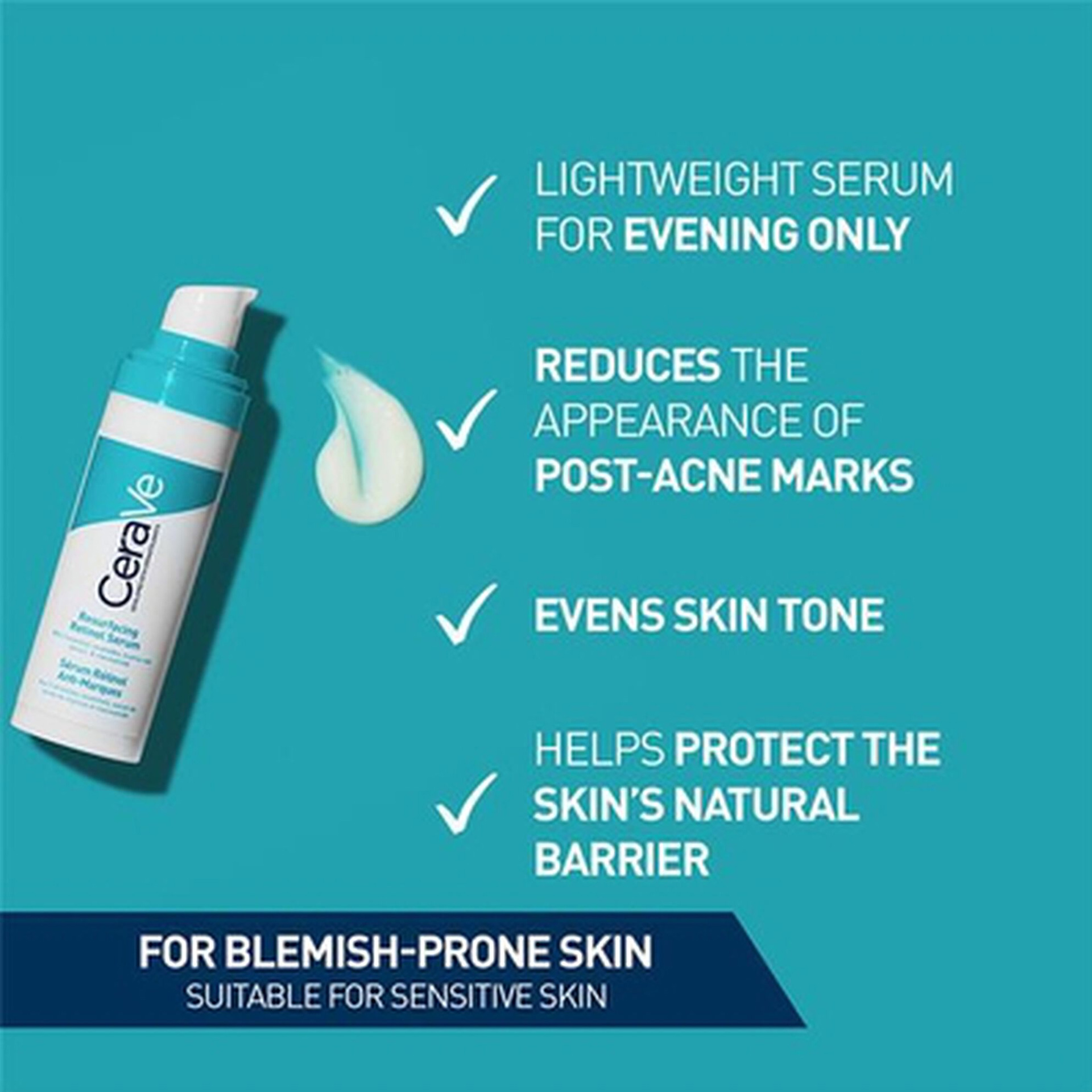 CeraVe Retinol Serum Antimarcas 30ml