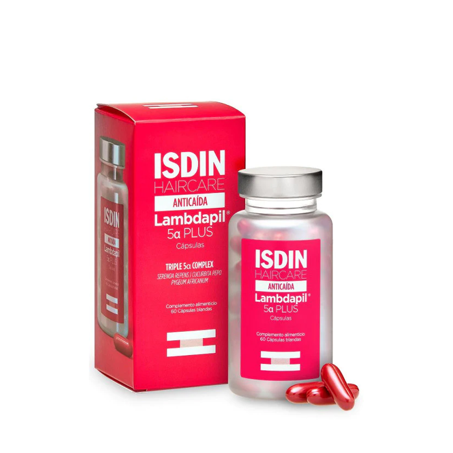 Isdin Lambdapil Anti-Queda 5+60 cápsulas