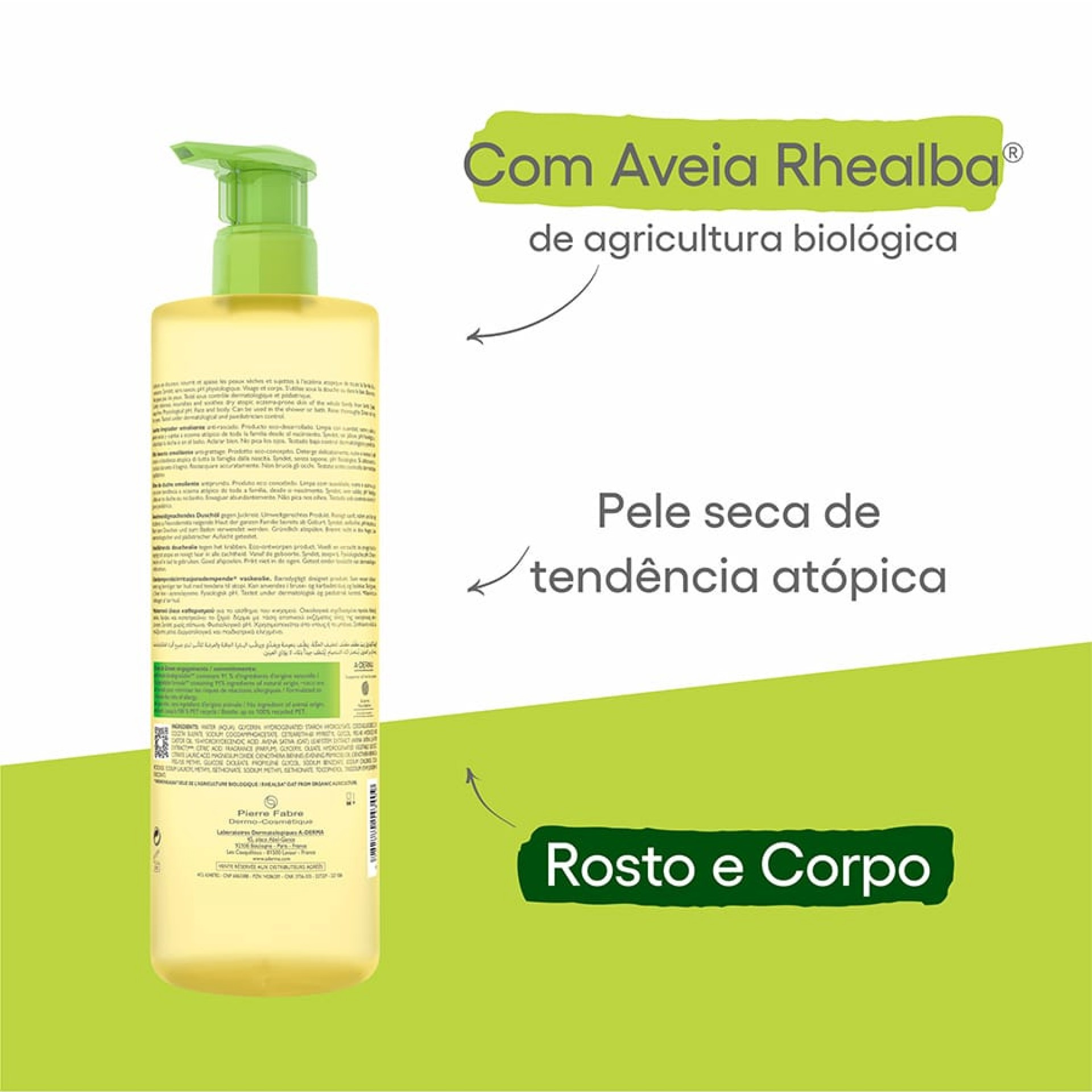 A-Derma Exomega Control Óleo de Banho 750ml