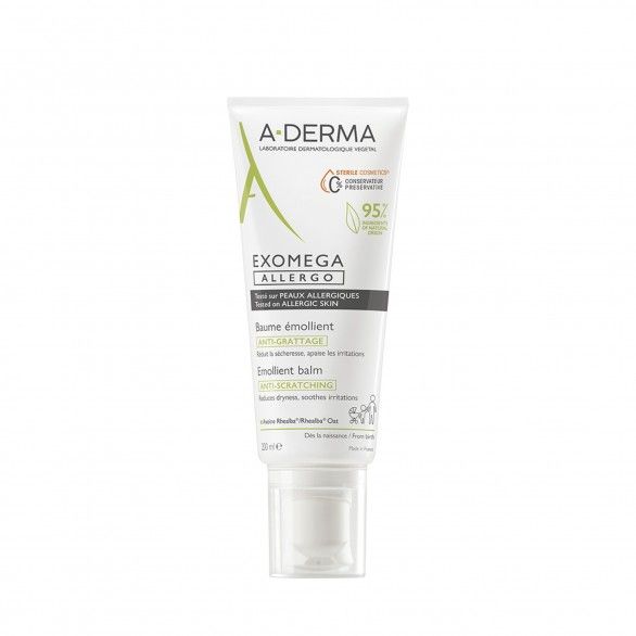 A-DERMA EXOMEGA GEL DE LAVAGEM EMOLIENTE 2 EM 1 CORPO E CABELO 200 ML