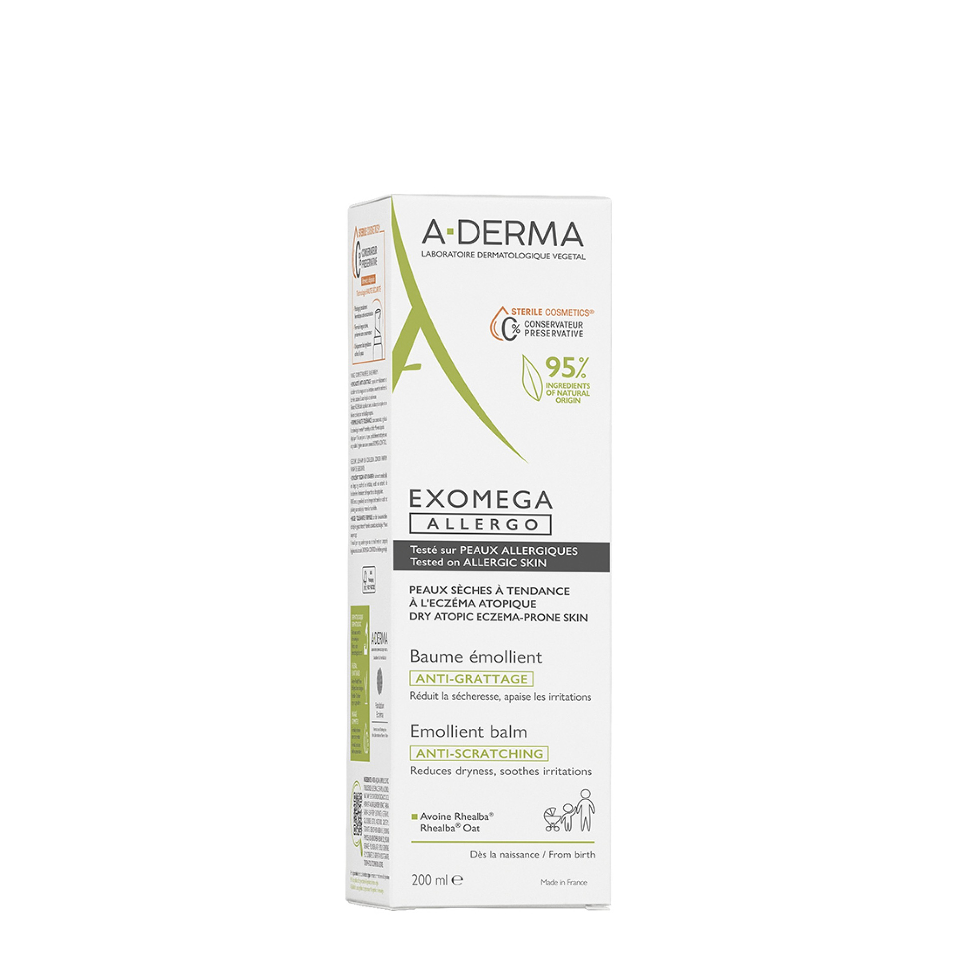 A-Derma Exomega Allergo Bálsamo Emoliente 40ml