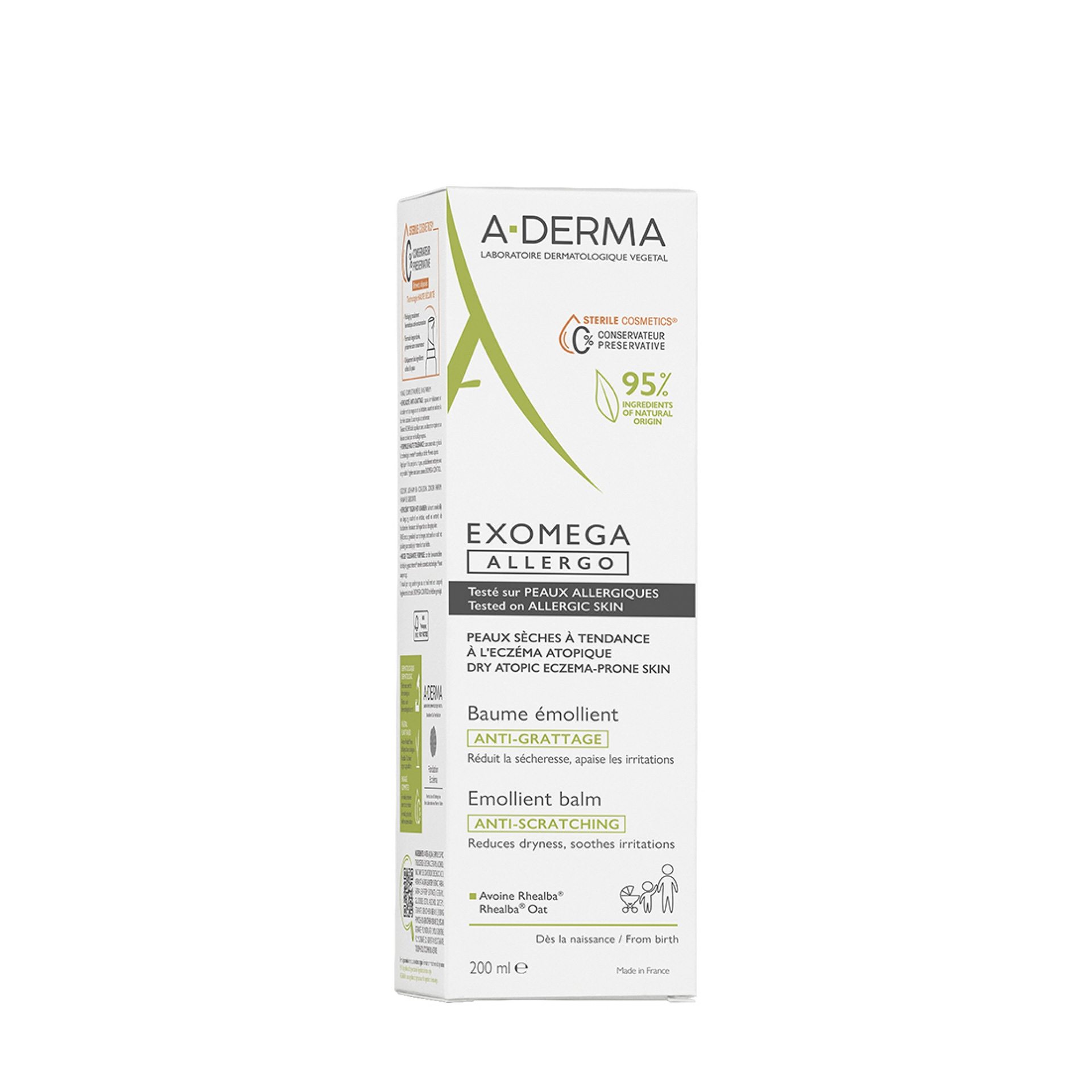 A-Derma Exomega Allergo Balsamo Emoliente 200ml