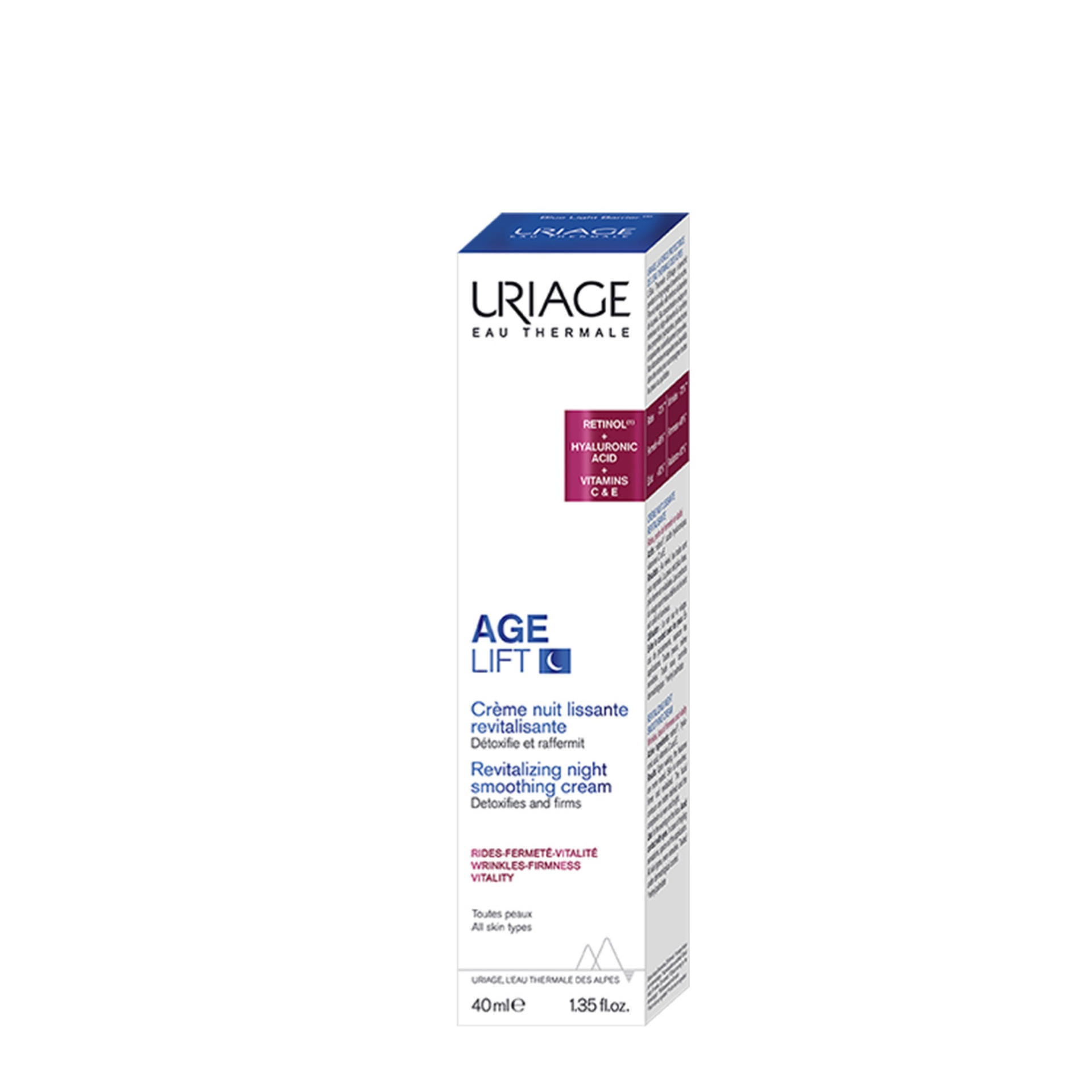 Uriage Age Lift Creme Noite Revitalizante 40ml