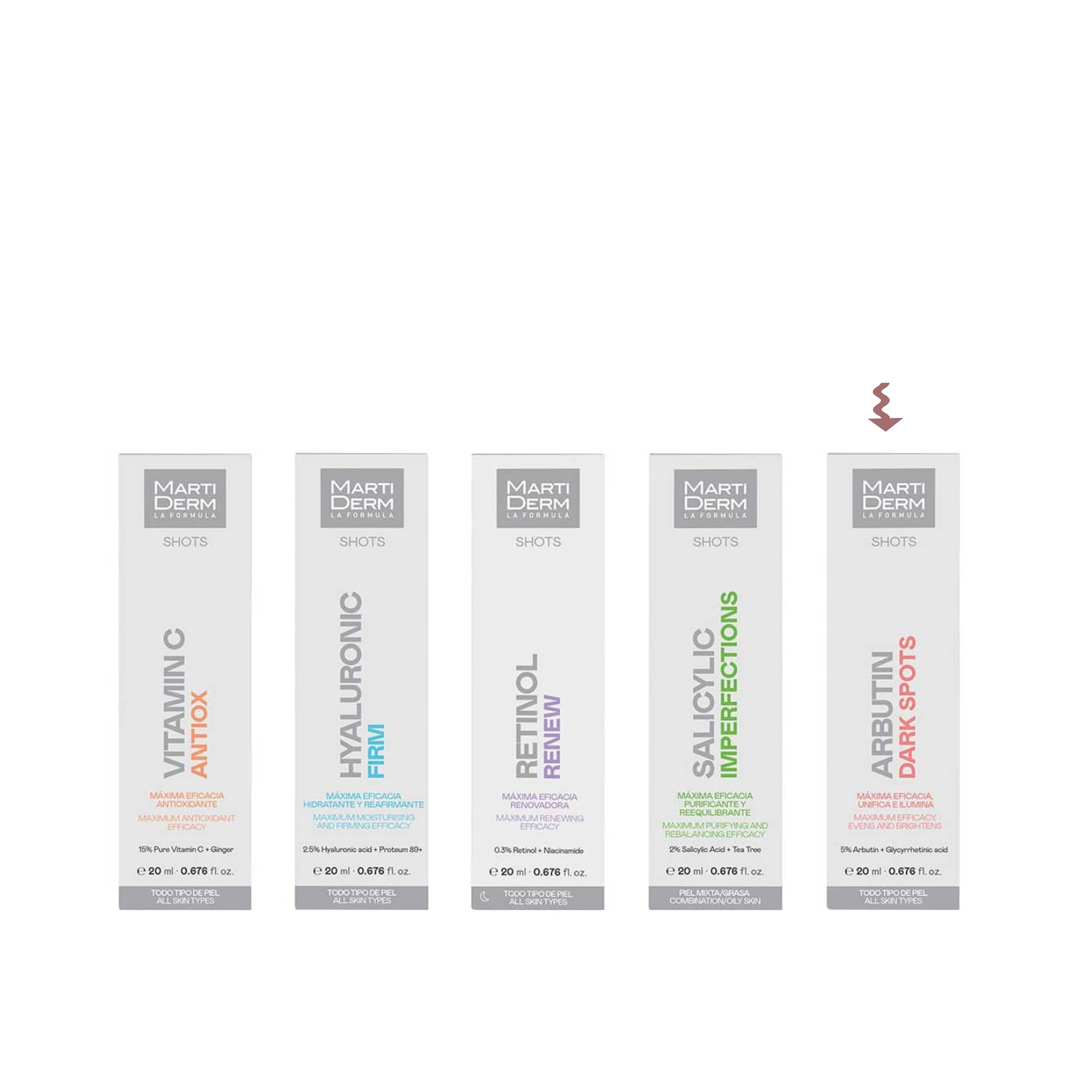 Martiderm Shot Arbutin Dark Spots 20ml