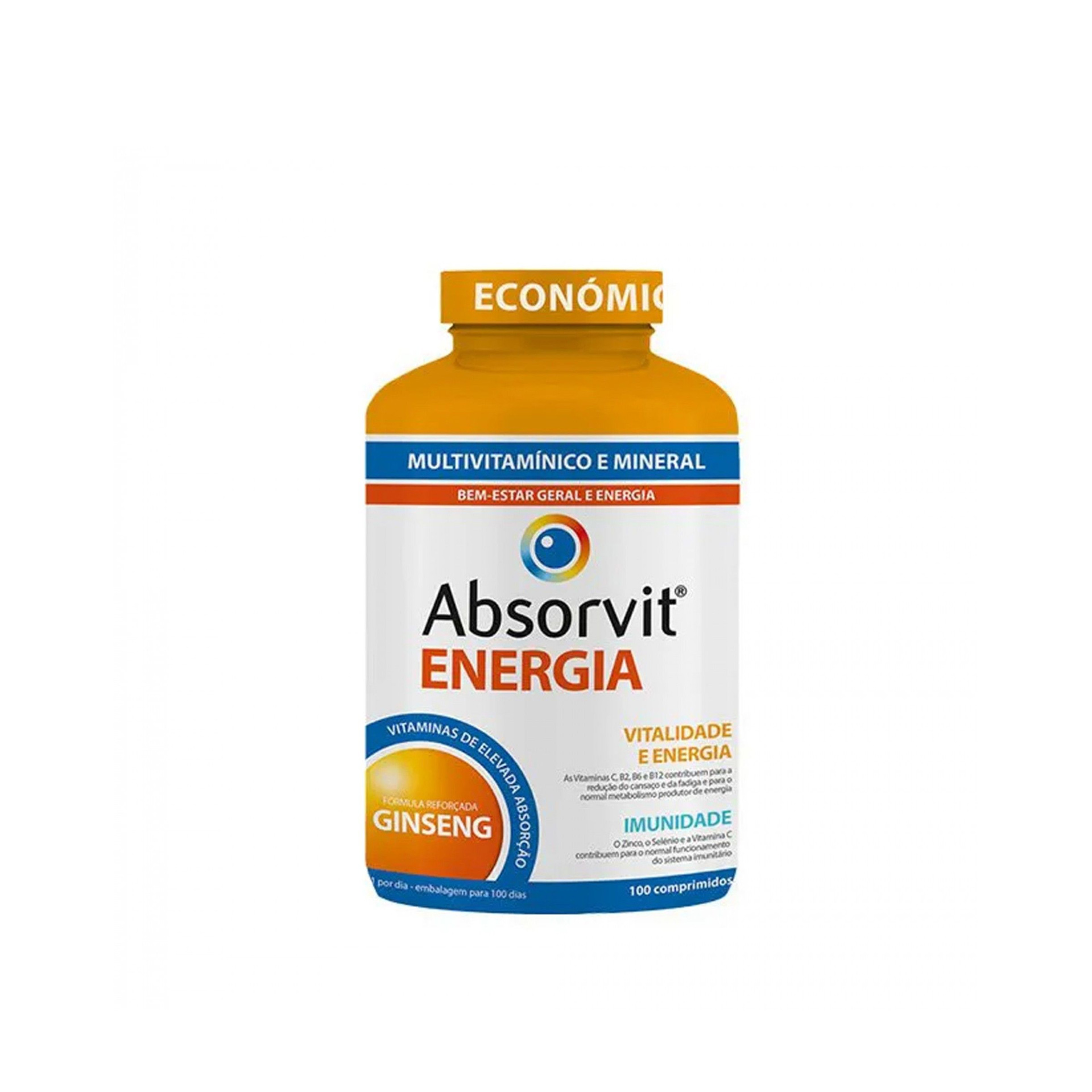 Absorvit Energia 100 comprimidos
