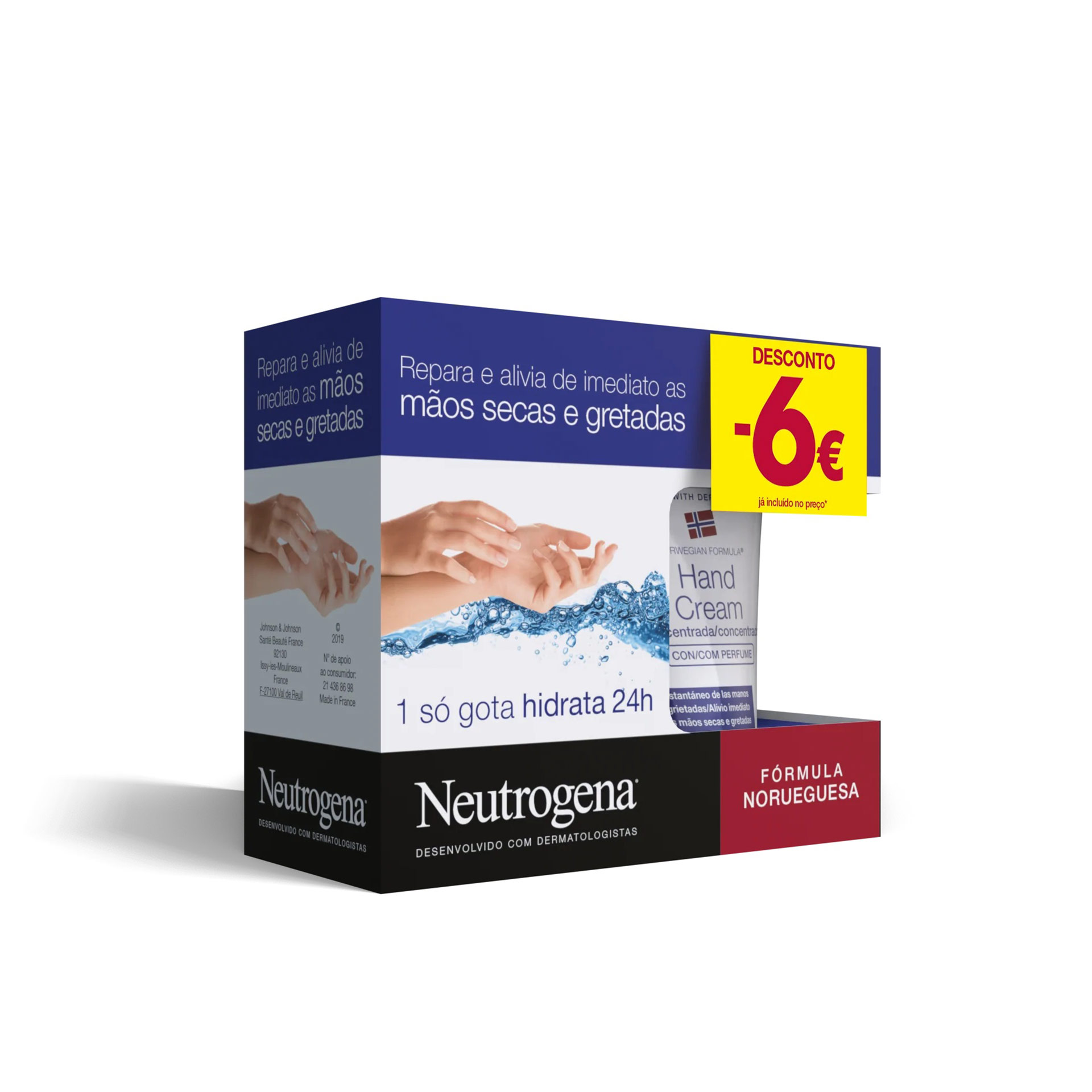 Creme de Mãos Neutrogena Concentrado 2 x 50ml
