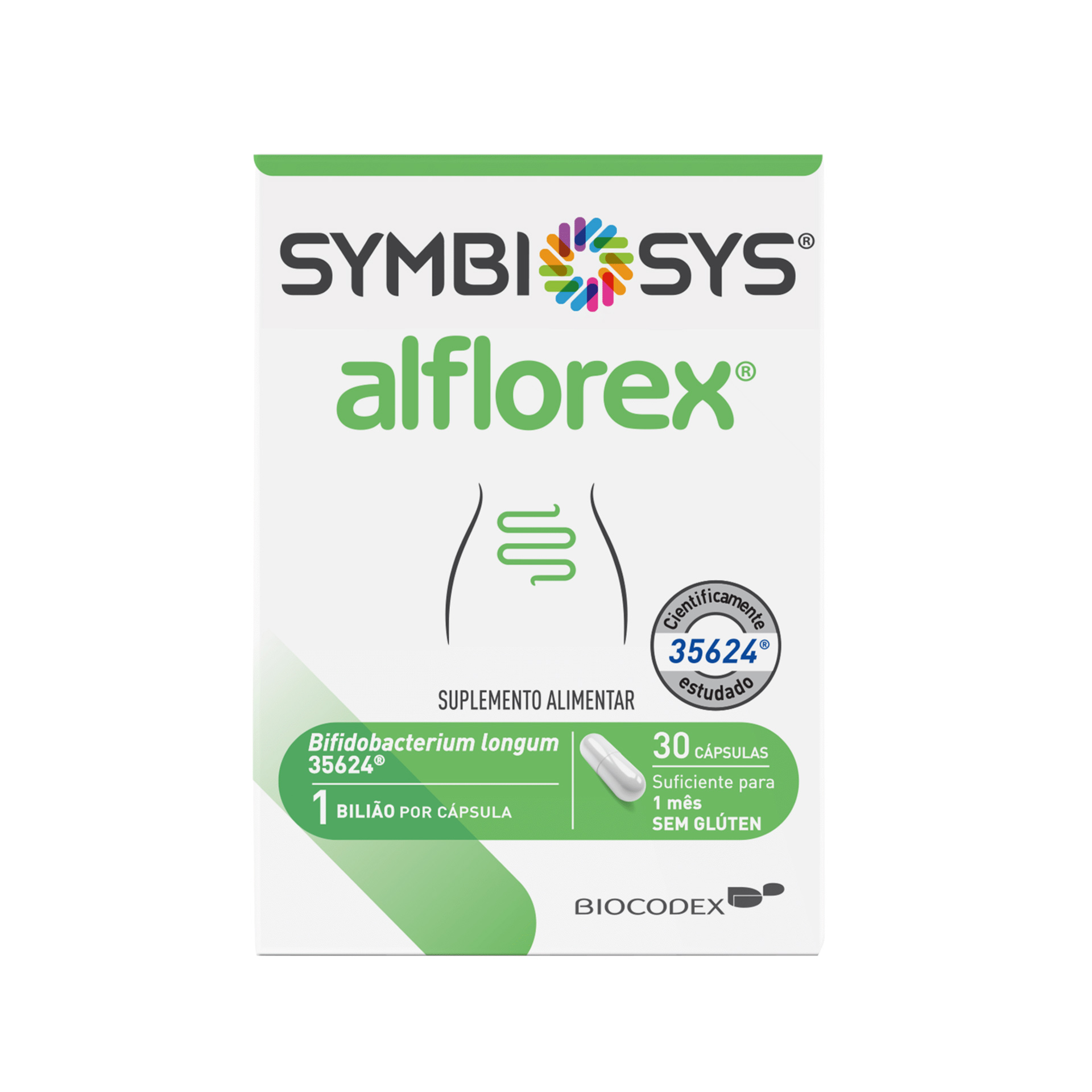 Symbiosys Alflorex 30 Cápsulas