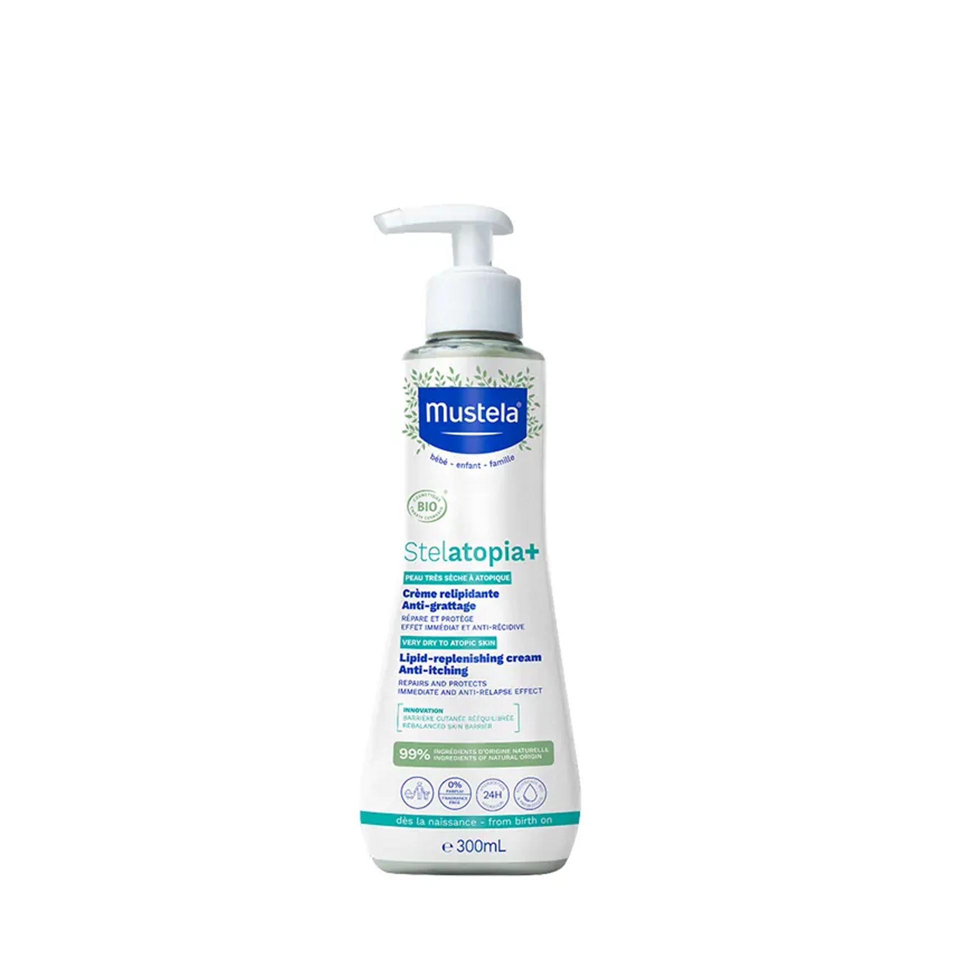 Mustela Stelatopia+ Bio Creme Relipidante Anti-Prurido 300ml