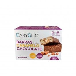 Easyslim Barra Caramelo/Chocolate 35G X4