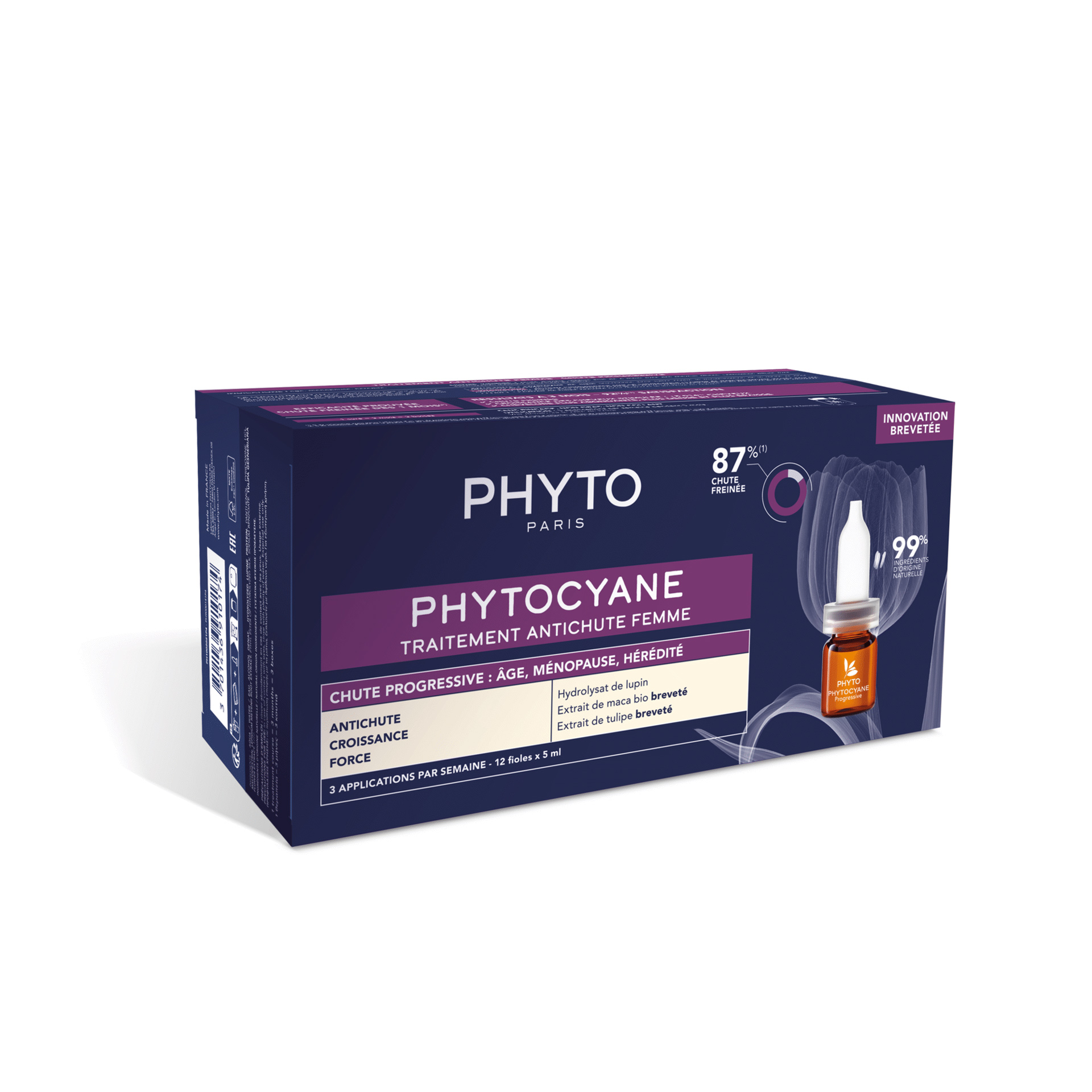 Phyto Antiqueda Progressiva Mulher 5ml x 12 Ampolas