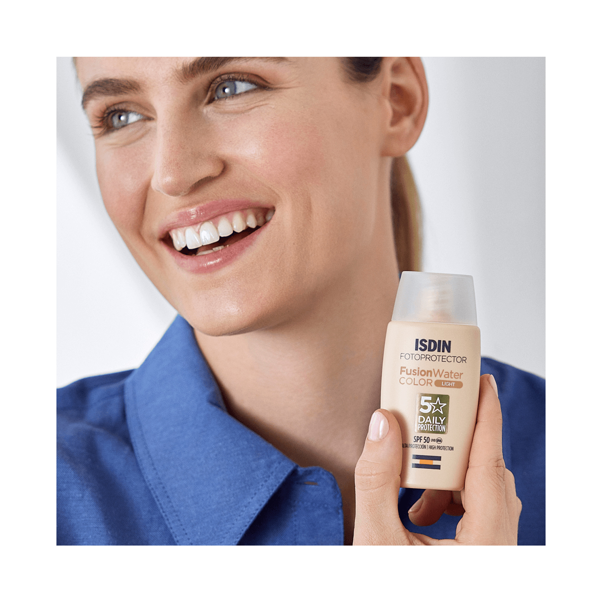 Isdin Fotoprotector Fusion Agua Color Ligero SPF50 50ml