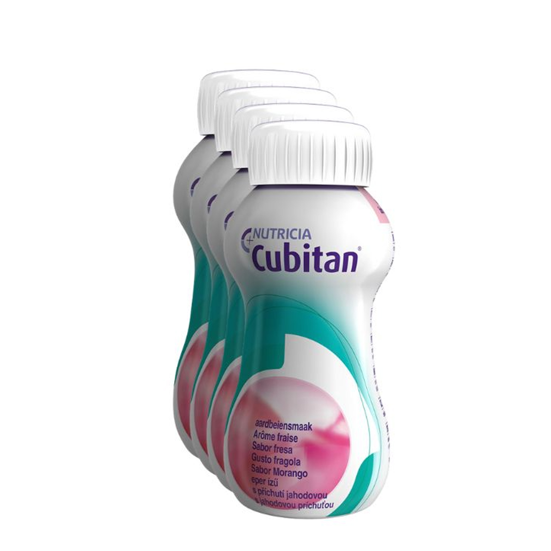 Cubitan Suplemento Morango Pack 4x200ml
