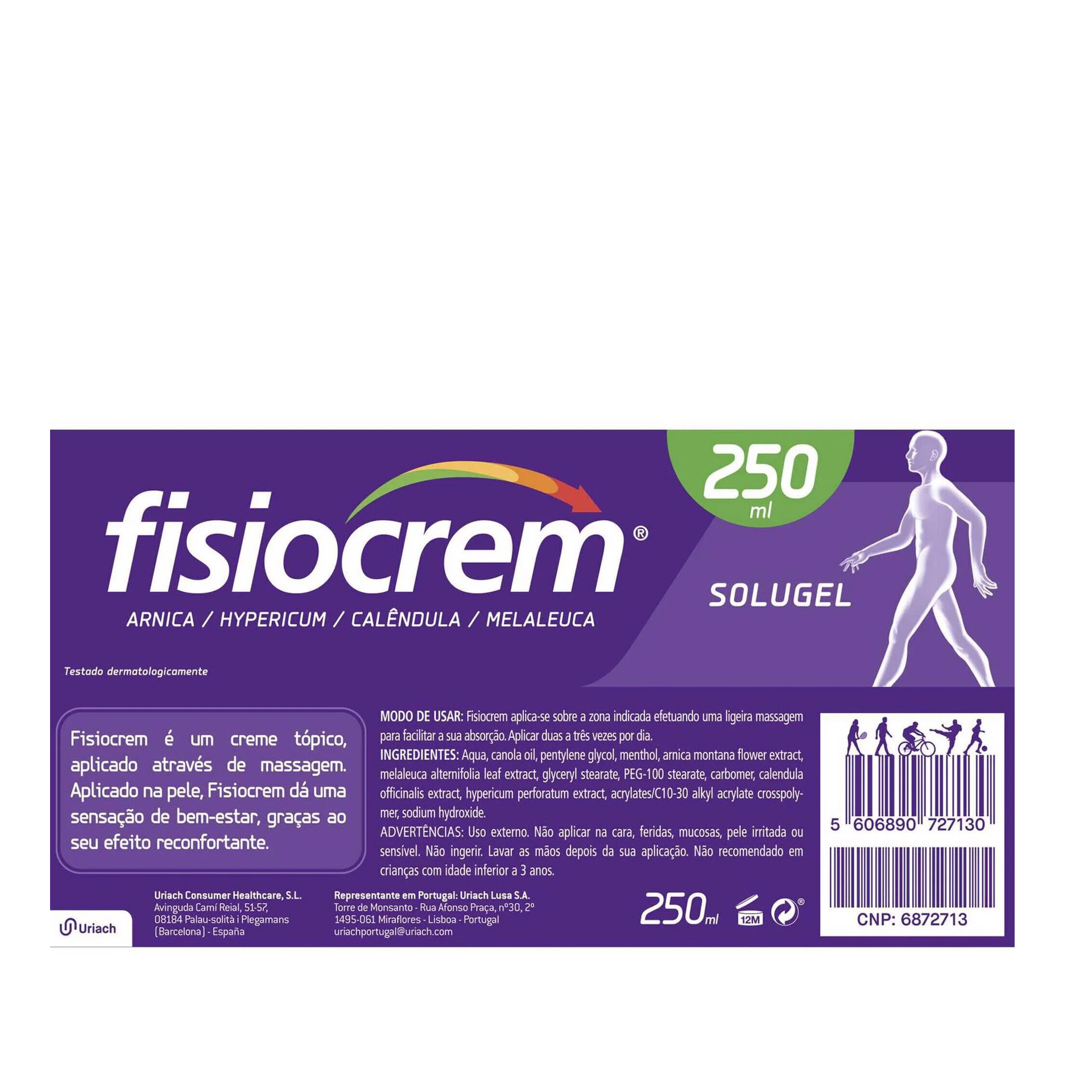 Fisiocrem Creme Muscular 250ml