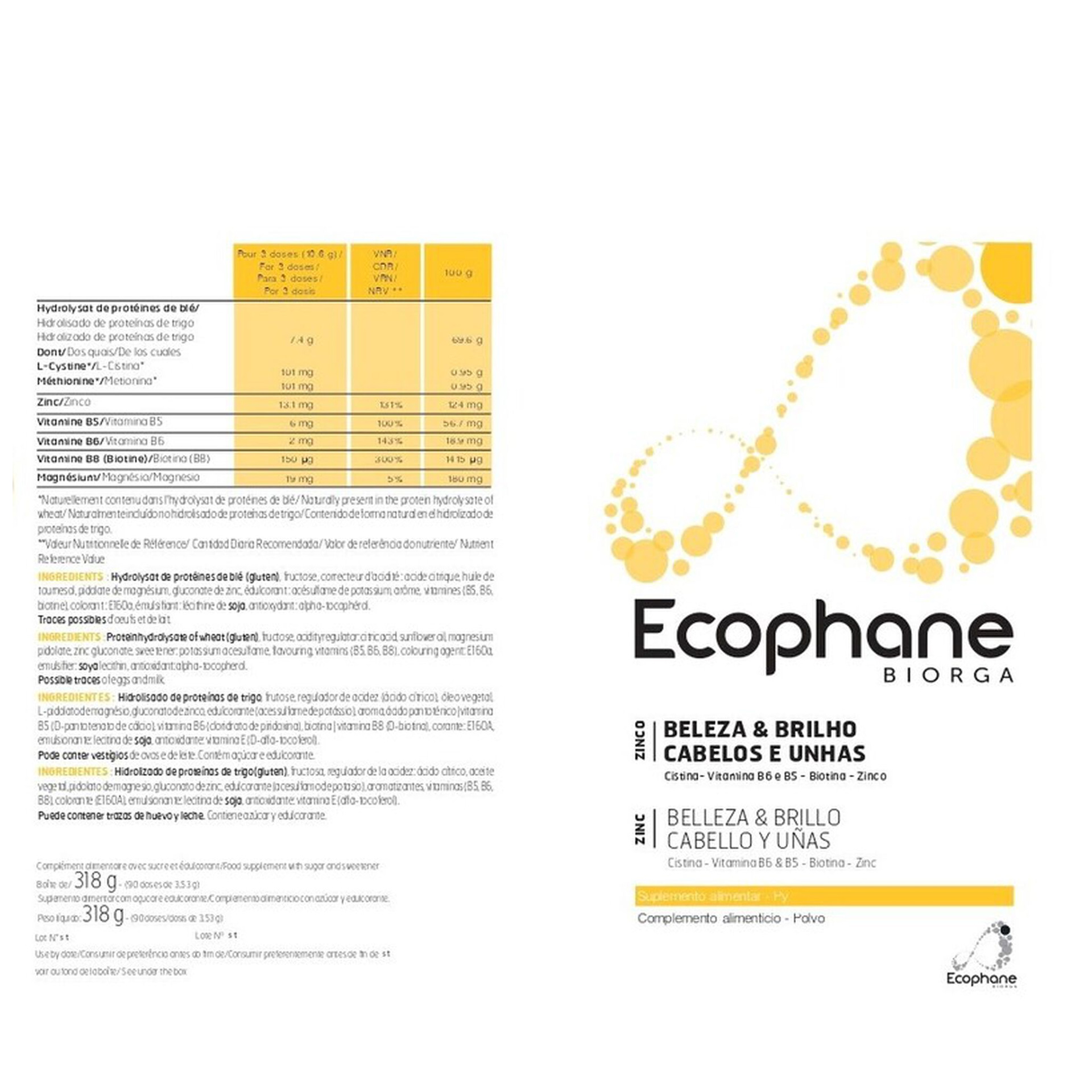 Ecophane Pó Fortificante 318g 90 Doses