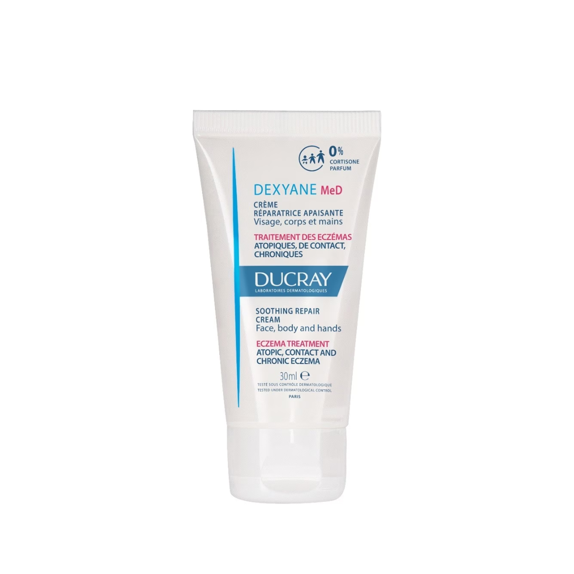 Ducray Creme de Rosto Dexyane Med Calmante Reparador 30ml