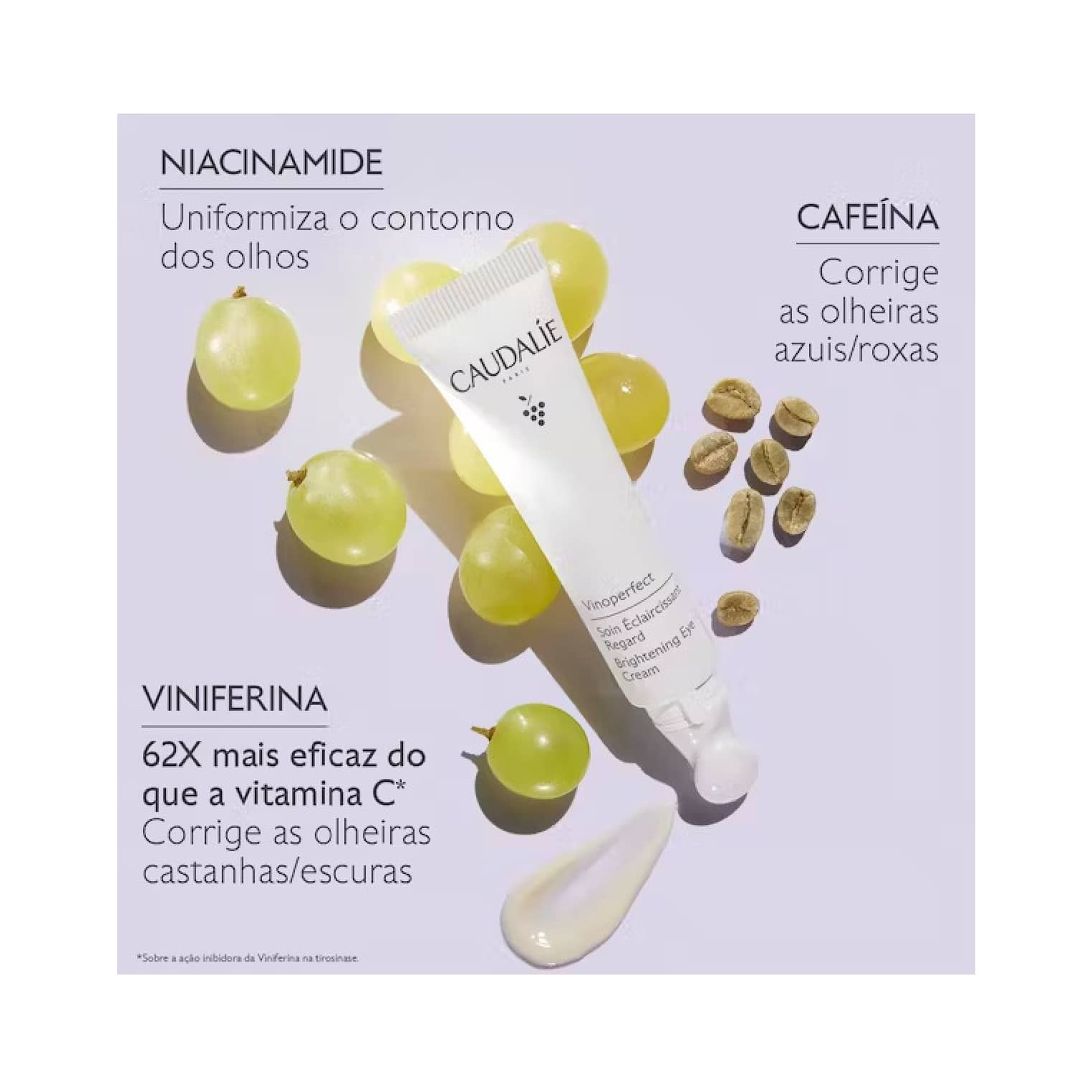 Caudalie Vinoperfect Cuidado Aclarador Contorno de Olhos 15ml