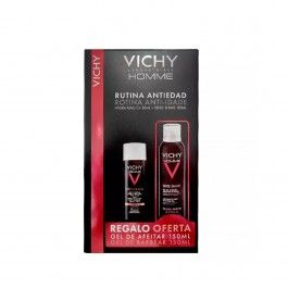 Vichy Homme Rotina Anti Idade Hydra Mag C+ 50ml + Sensi Shave 150ml
