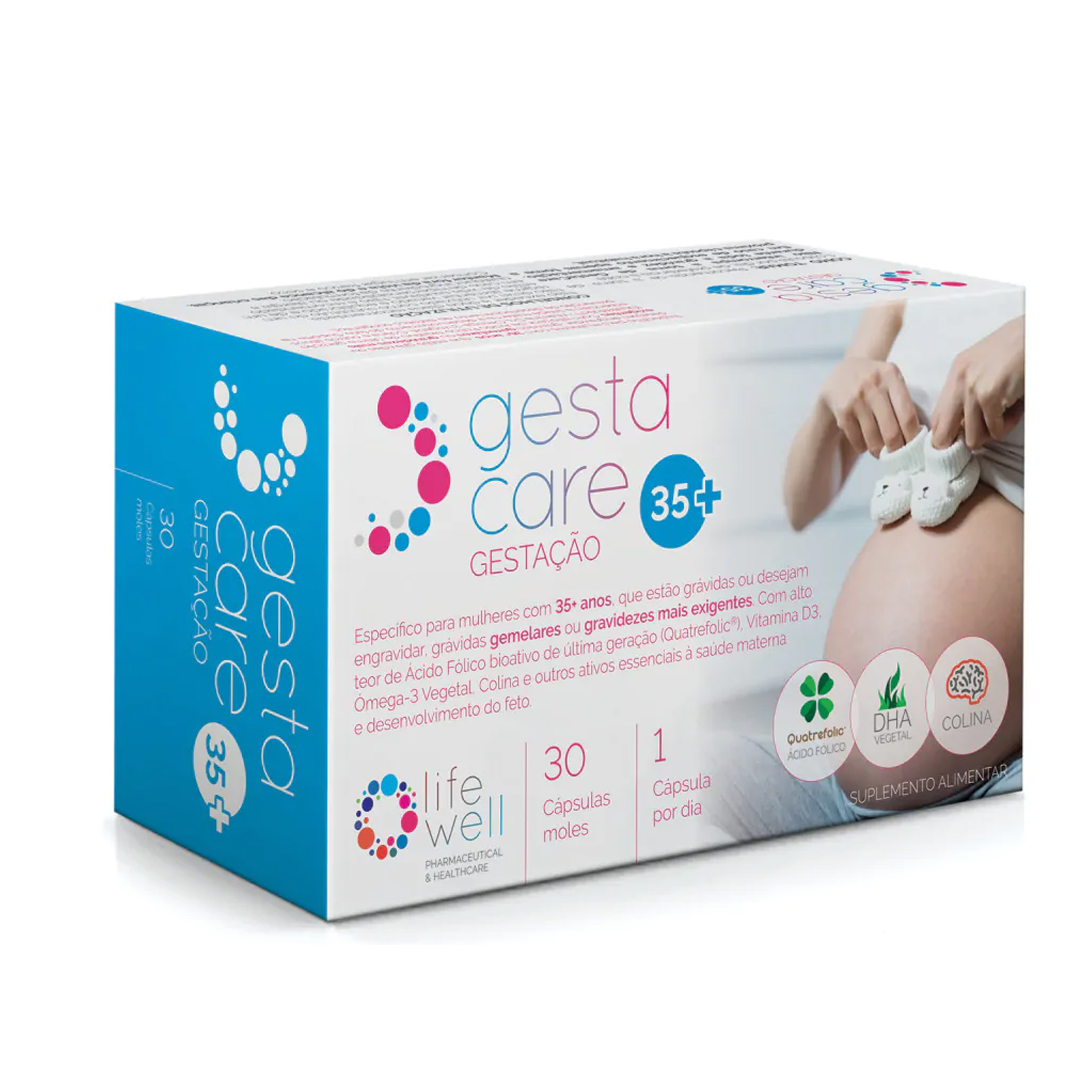 GestaCare Gestação 35+ 30 Cápsulas