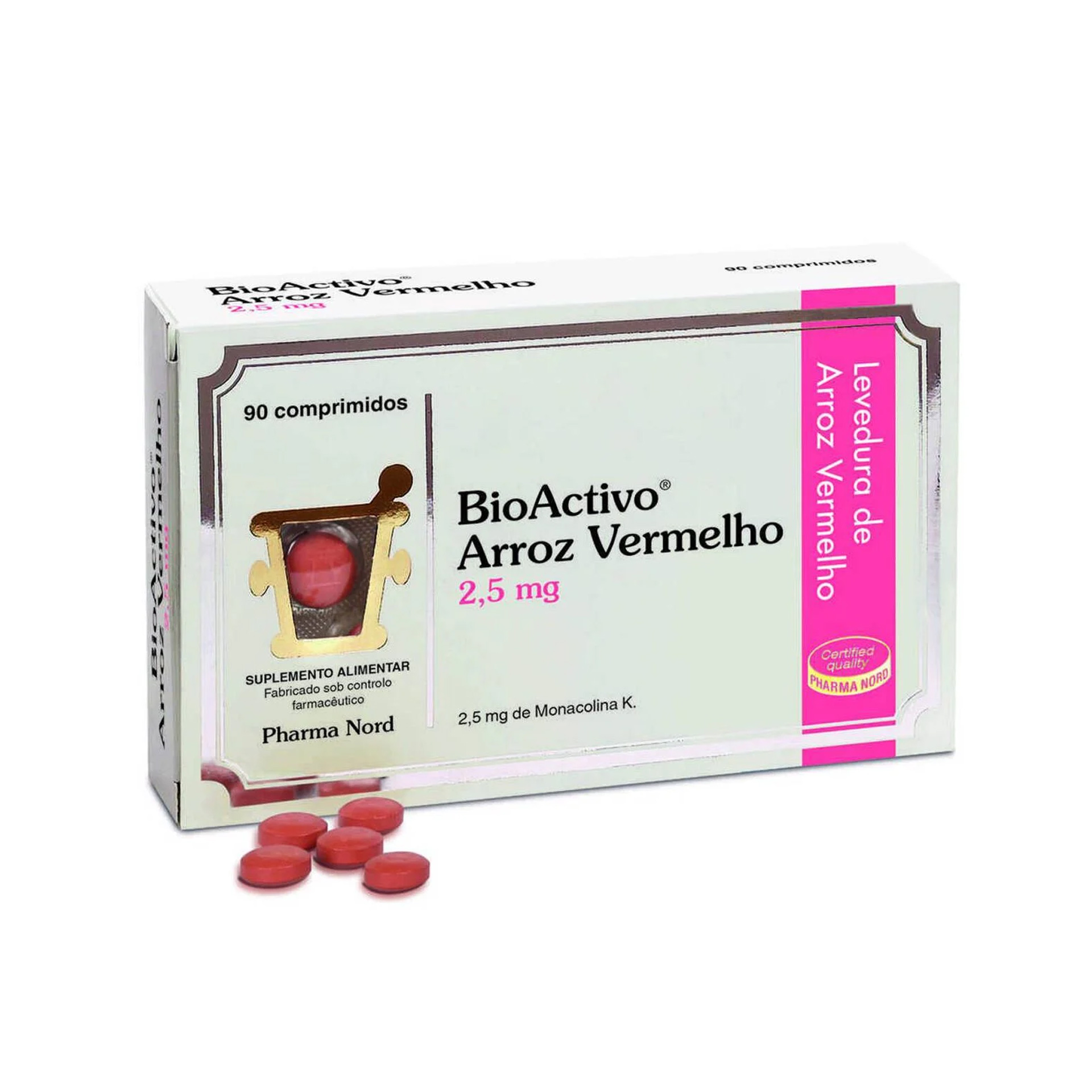 BioActivo Arroz Vermelho 90 Comprimidos